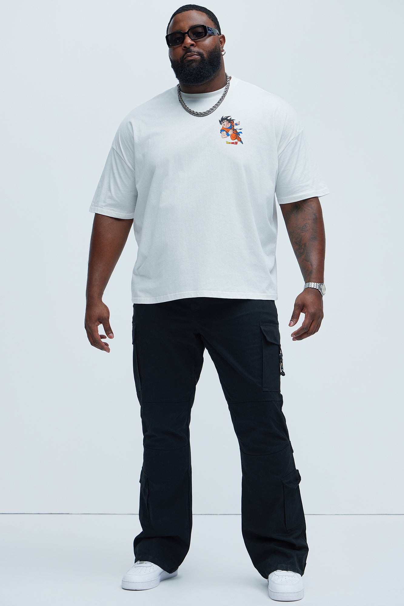 Nikko Slim Flare Pants - Black