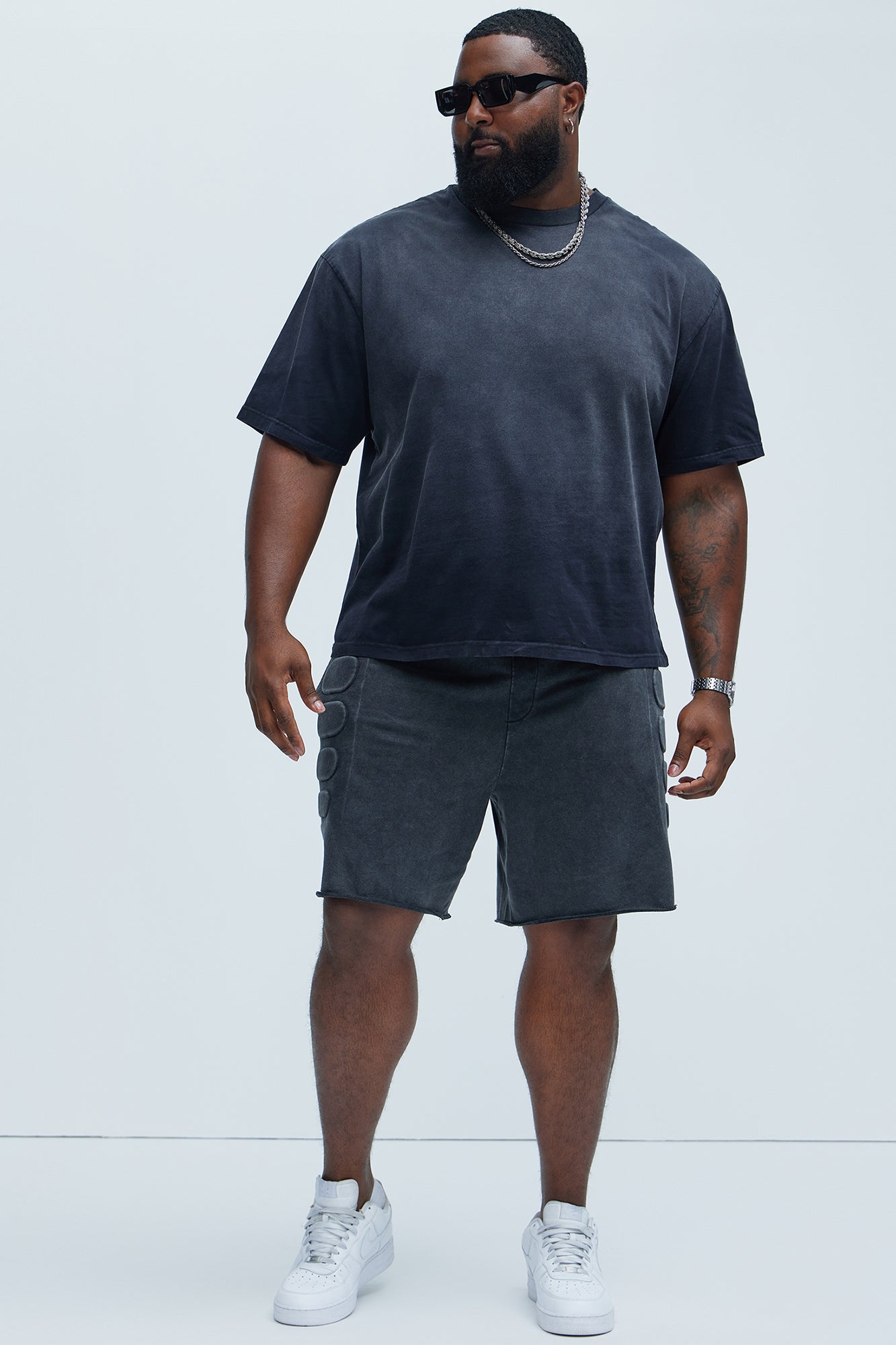 Dion Relaxed Tee - Black Wash