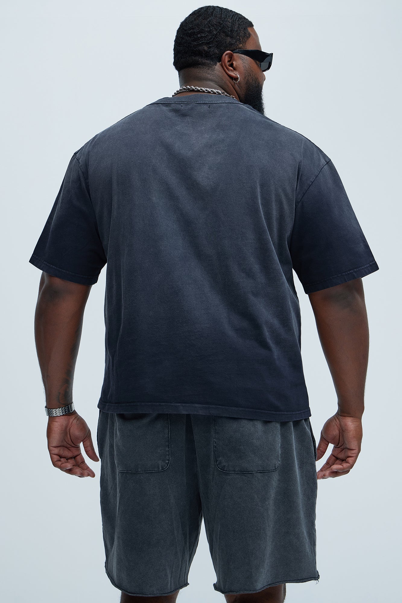 Dion Relaxed Tee - Black Wash
