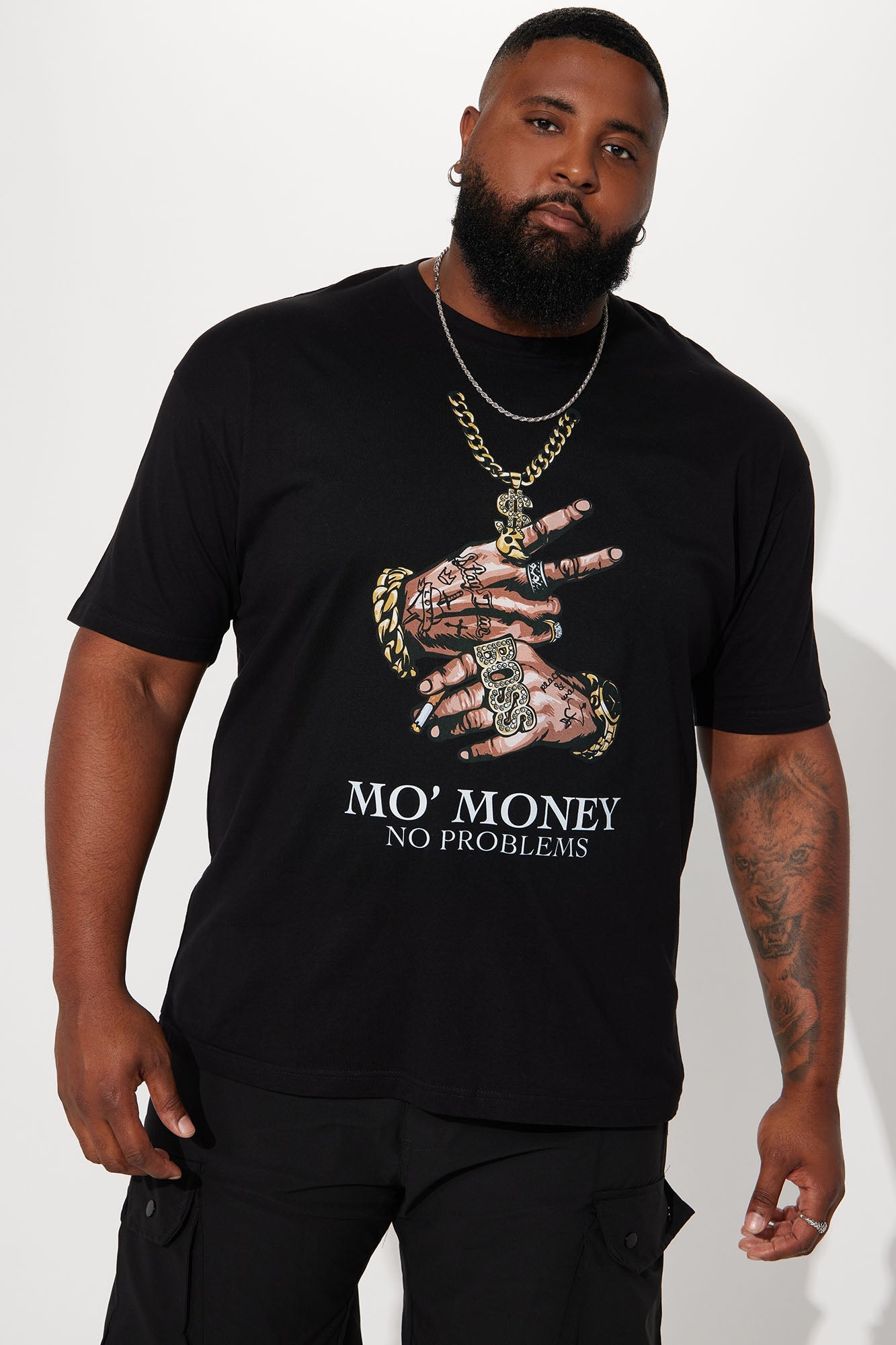 Mo' Money Short Sleeve Tee - Black