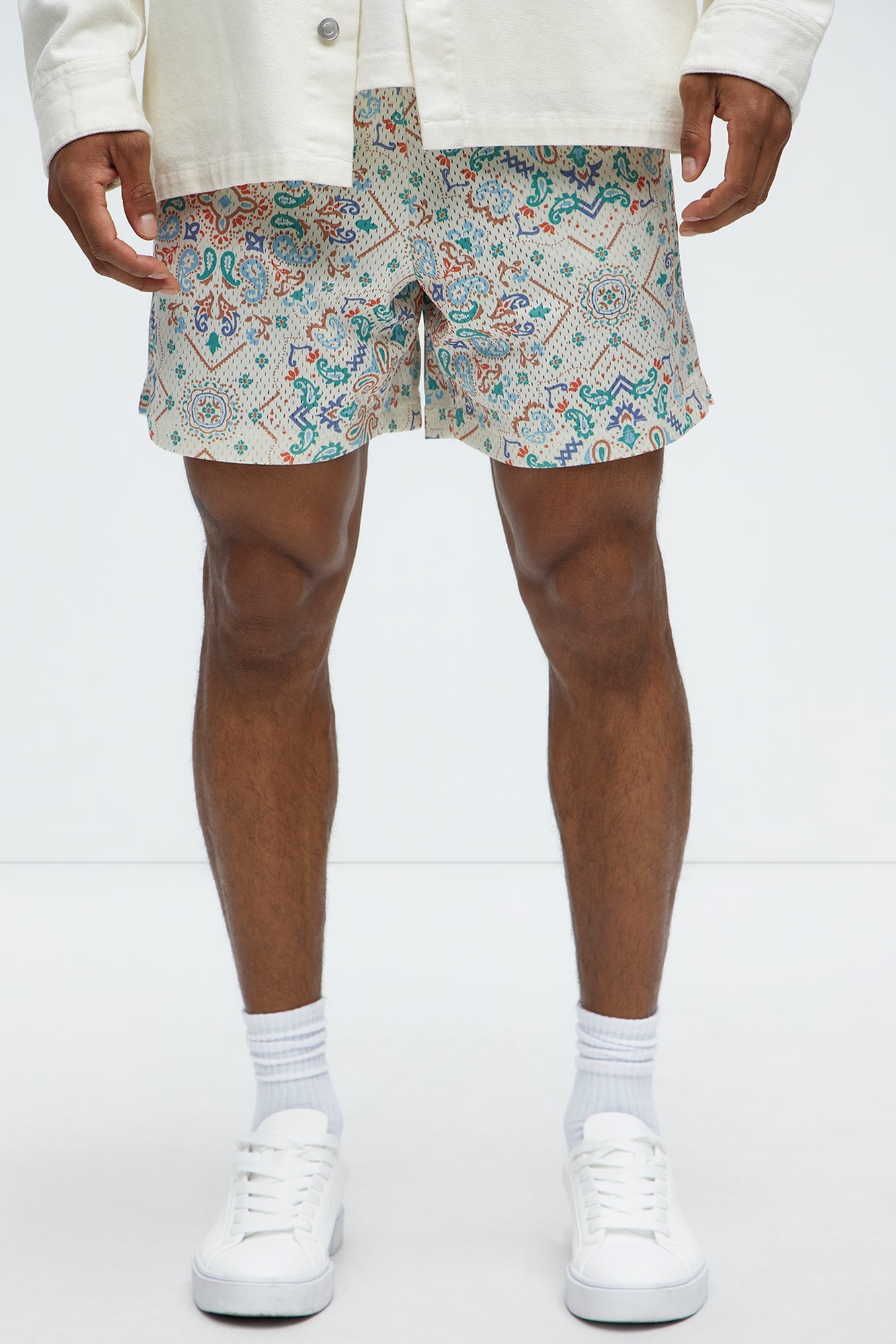 Bijan Rug Printed Shorts - Multi Color