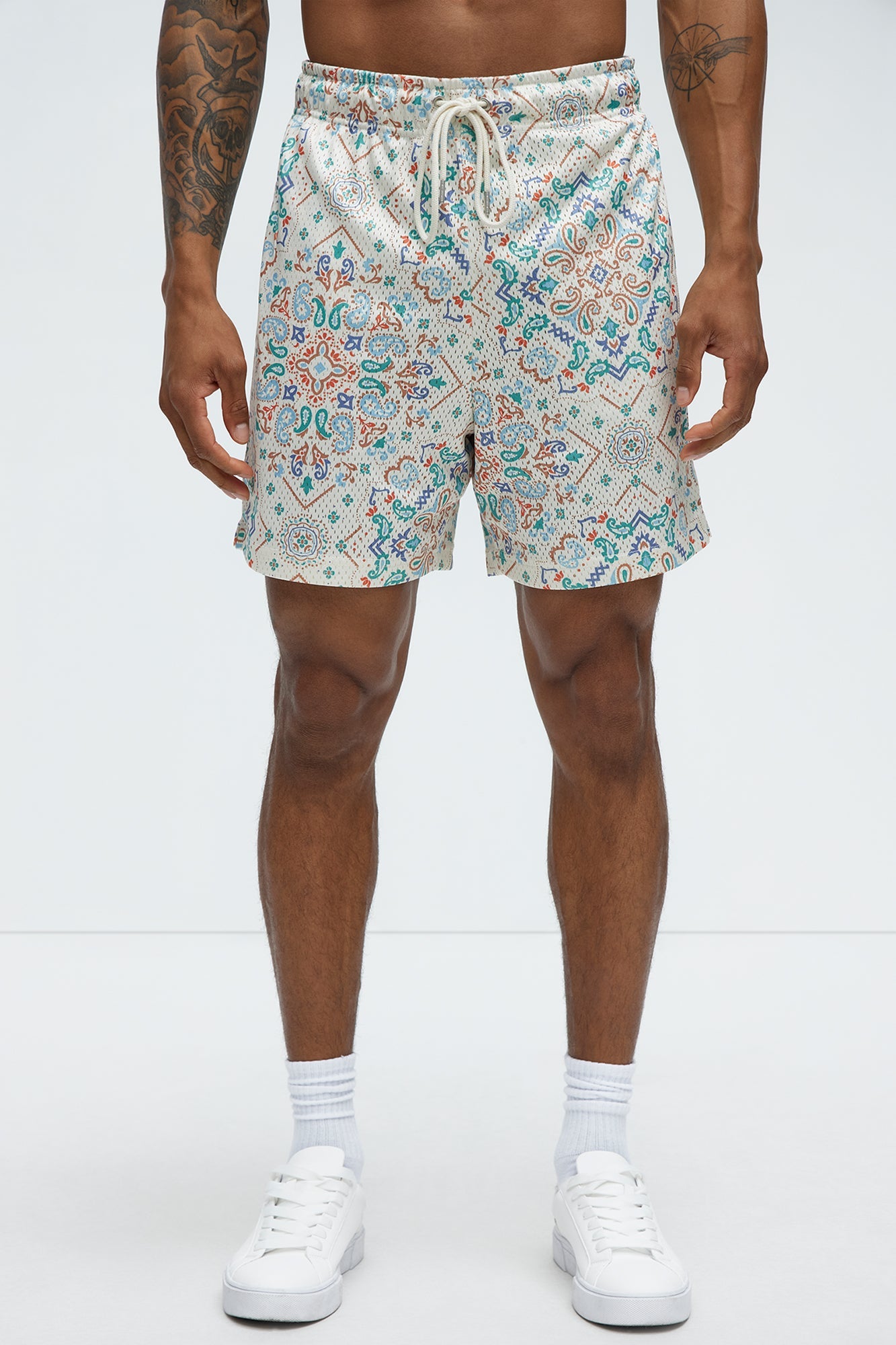 Bijan Rug Printed Shorts - Multi Color