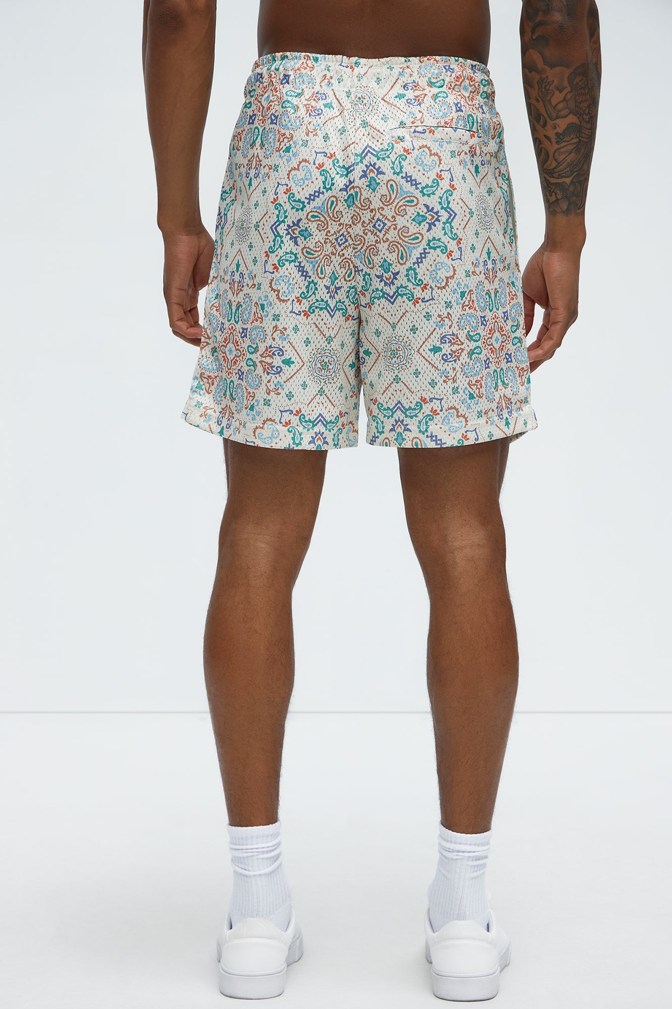 Bijan Rug Printed Shorts - Multi Color