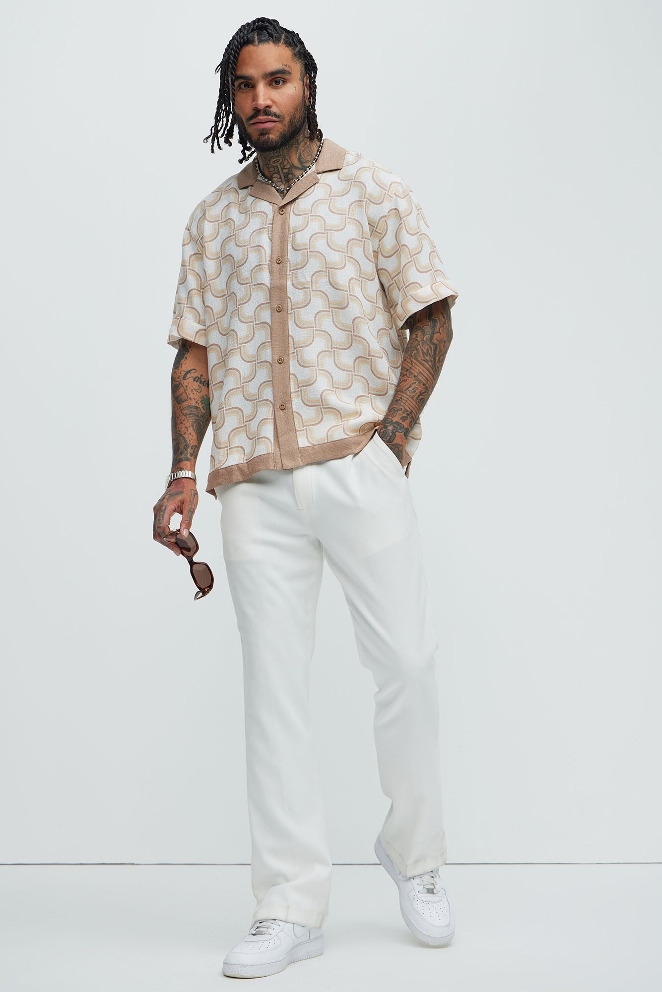 Retro In Shirt - Natural/Combo