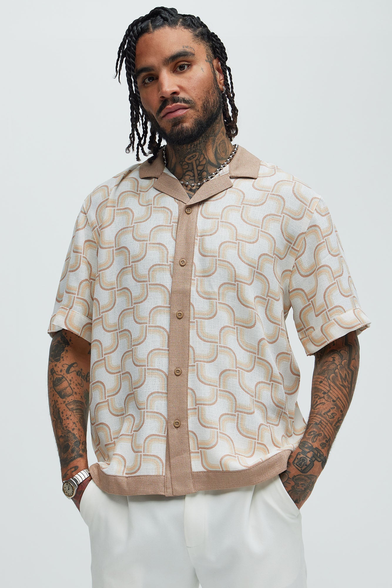 Retro In Shirt - Natural/Combo