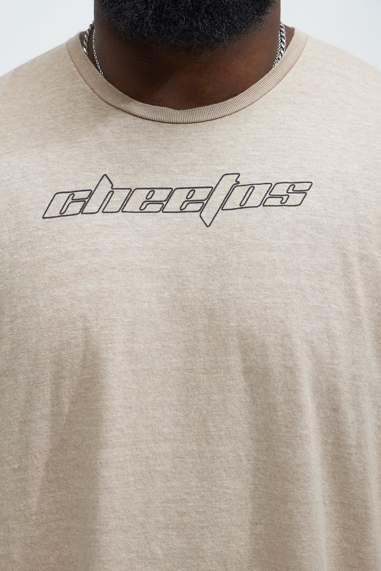 Cheetos Stay Cheesy Short Sleeve Tee - Tan