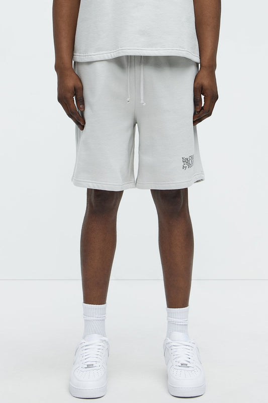 The Future Is In Your Hands Sweatshorts - Grey