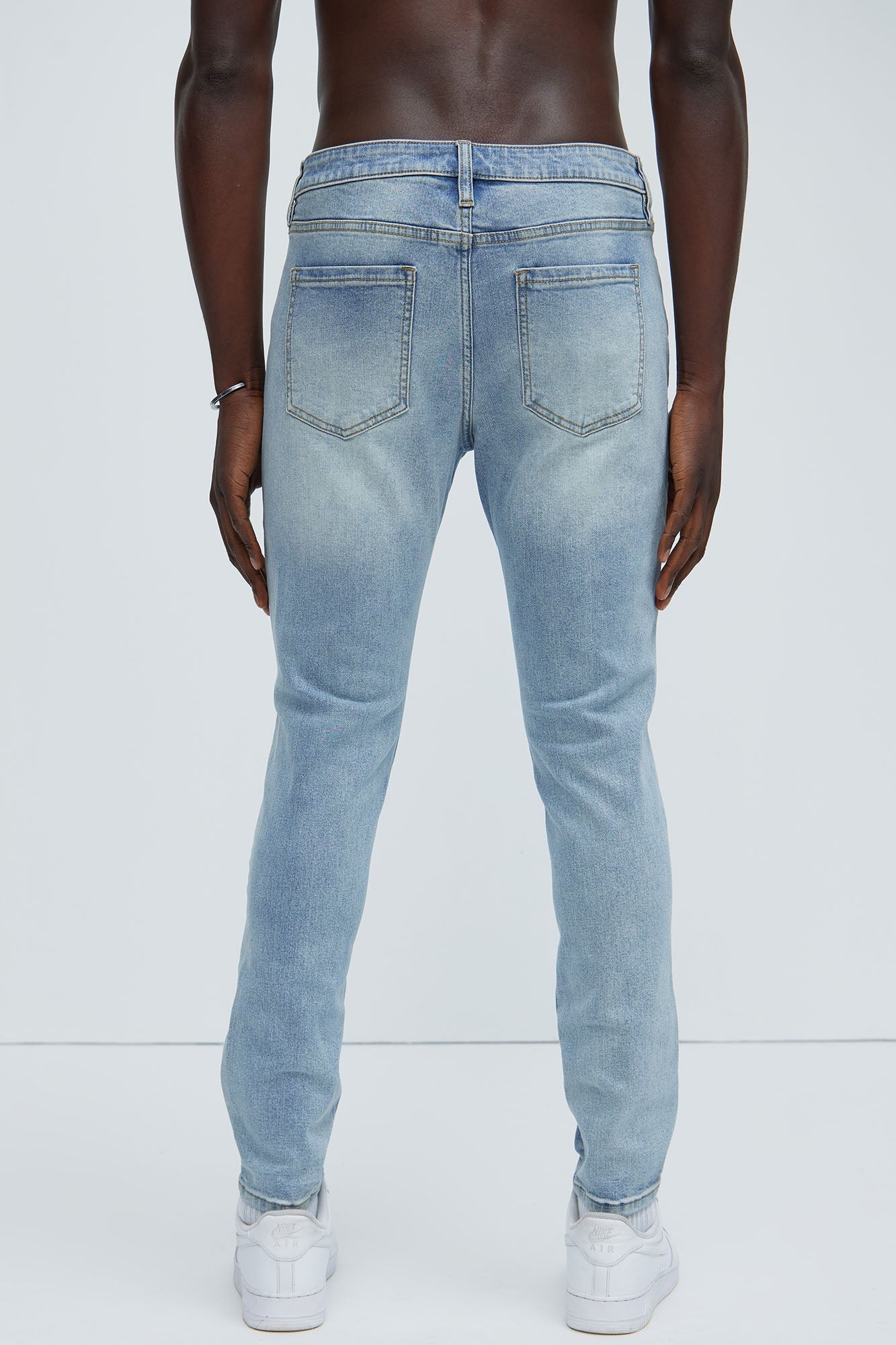 Ain't Got Nothing To Lose Skinny Jeans - Light Wash