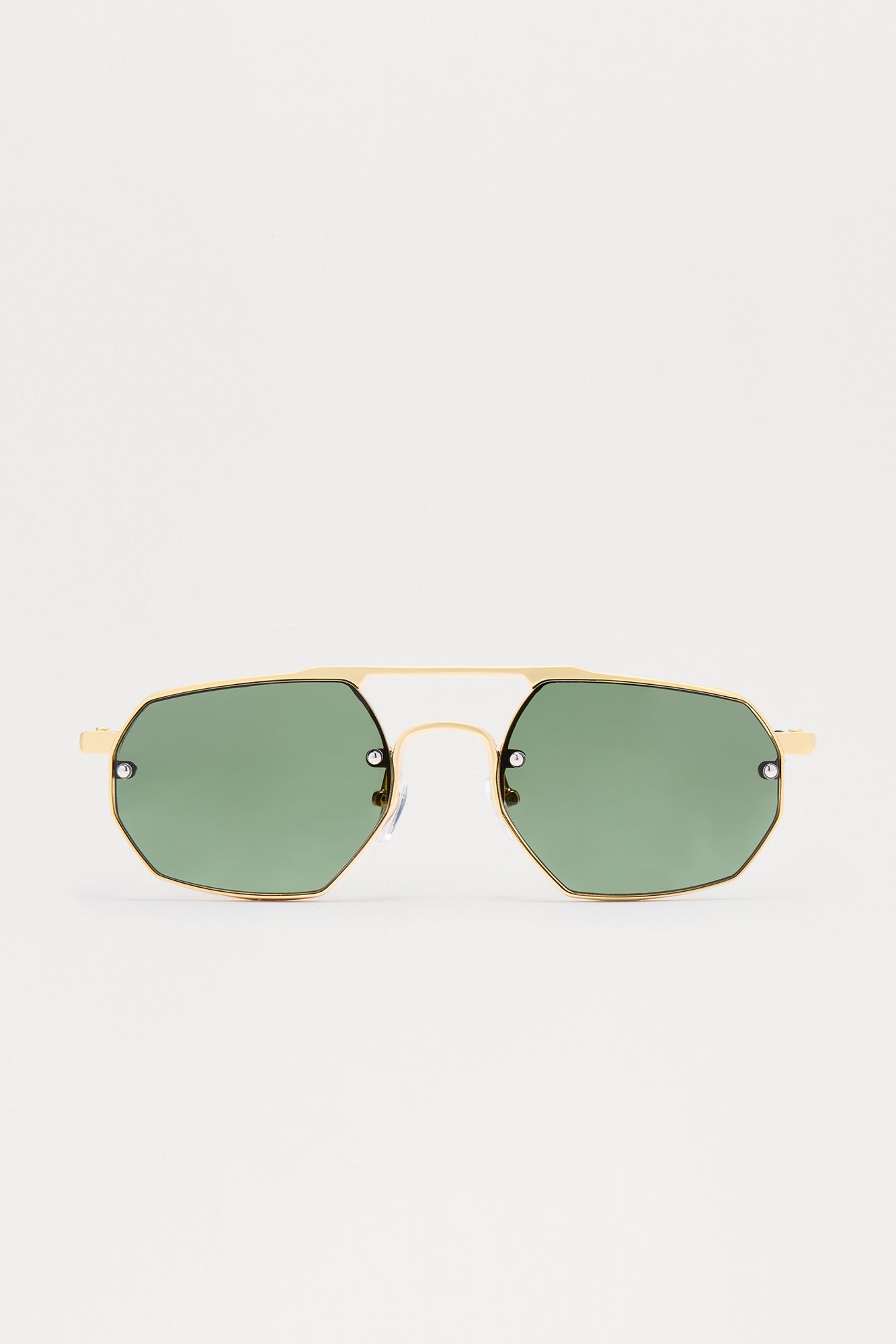 Rebel Aviator Sunglasses - Gold/combo