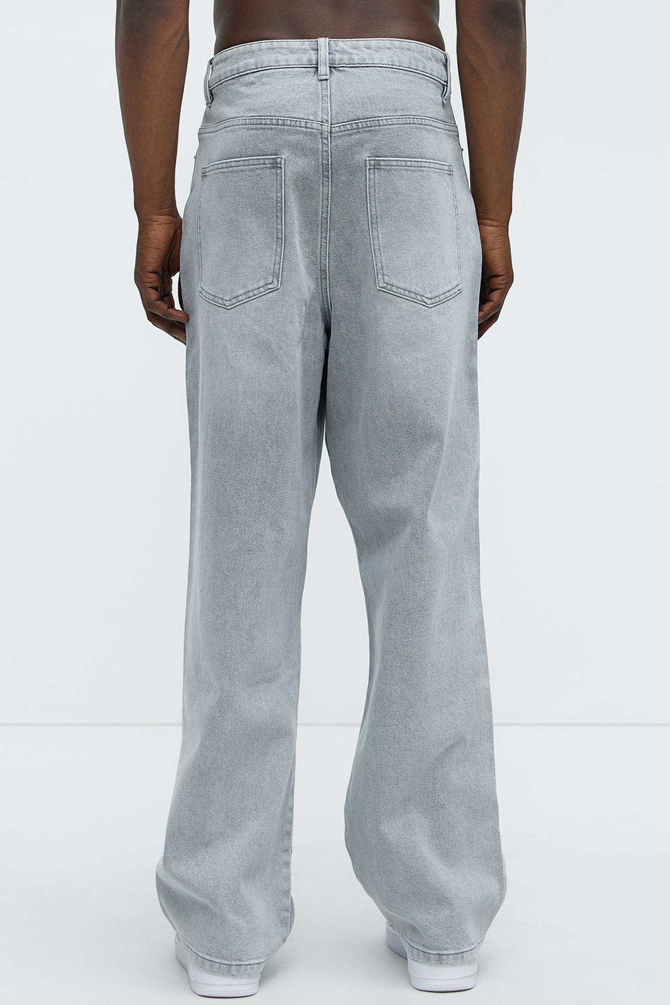 Kylan Classic Baggy Jeans - Slate Grey