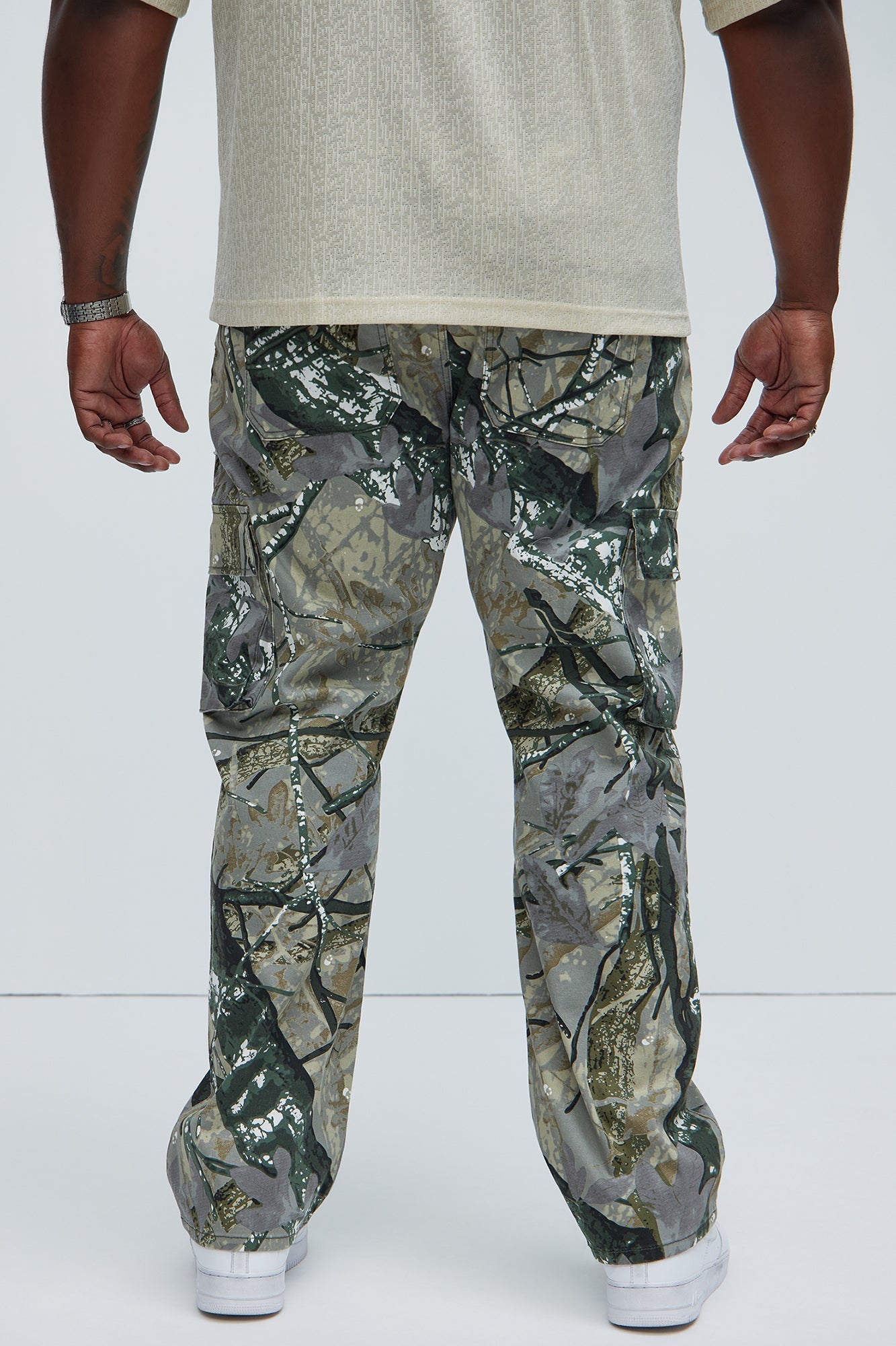 Harvy Straight Pants - Camouflage
