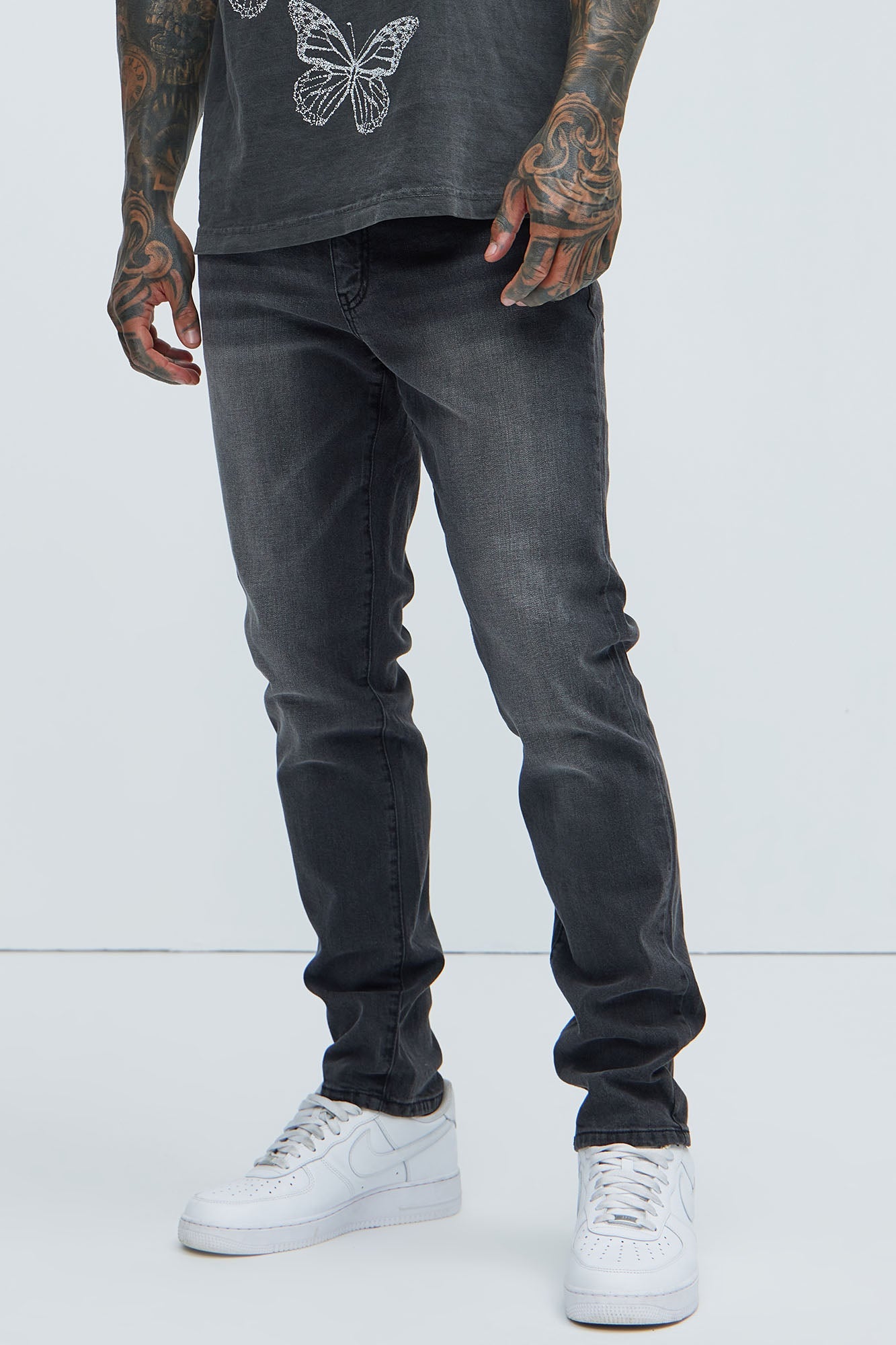 Cornell Slim Jeans - Black Wash