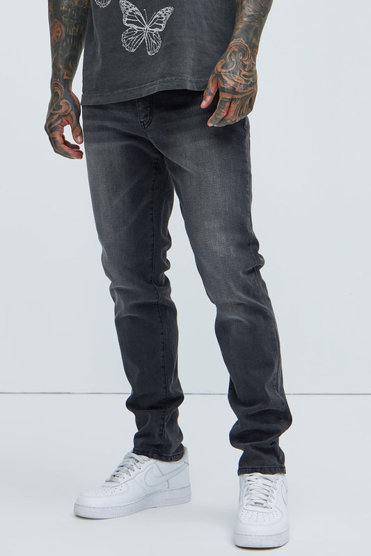 Cornell Slim Jeans - Black Wash