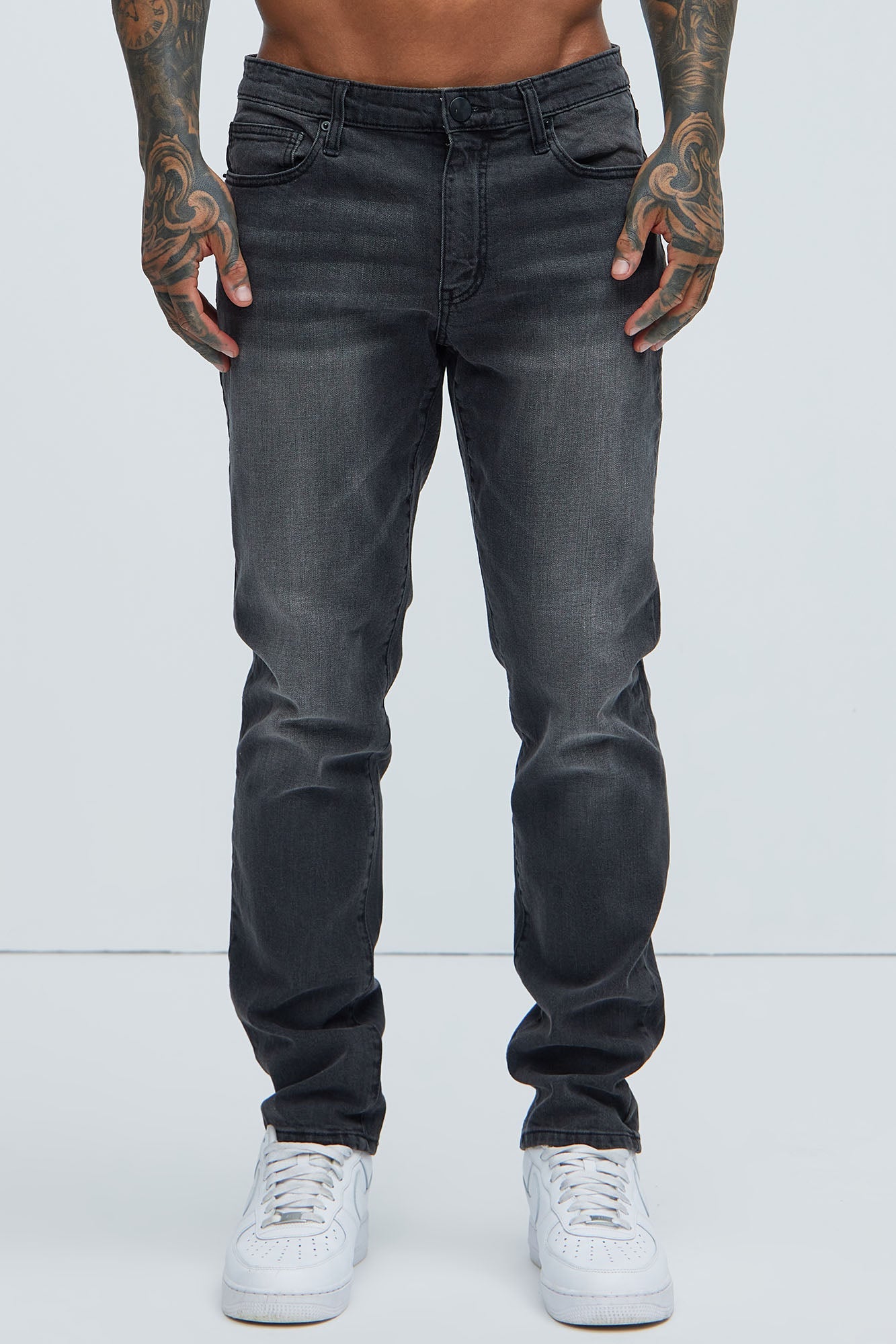 Cornell Slim Jeans - Black Wash