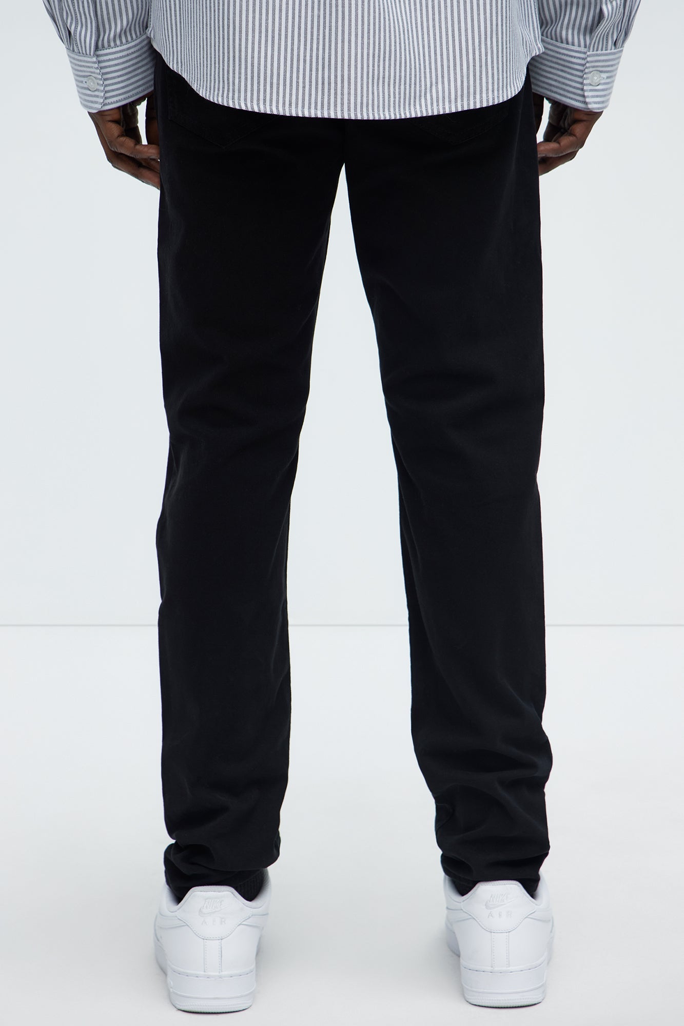 Mac Chino Skinny 5 Pocket Pants - Black