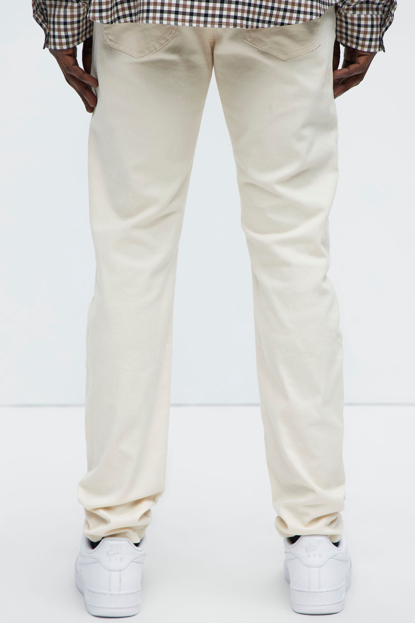 Mac Chino Skinny 5 Pocket Pants - Cream