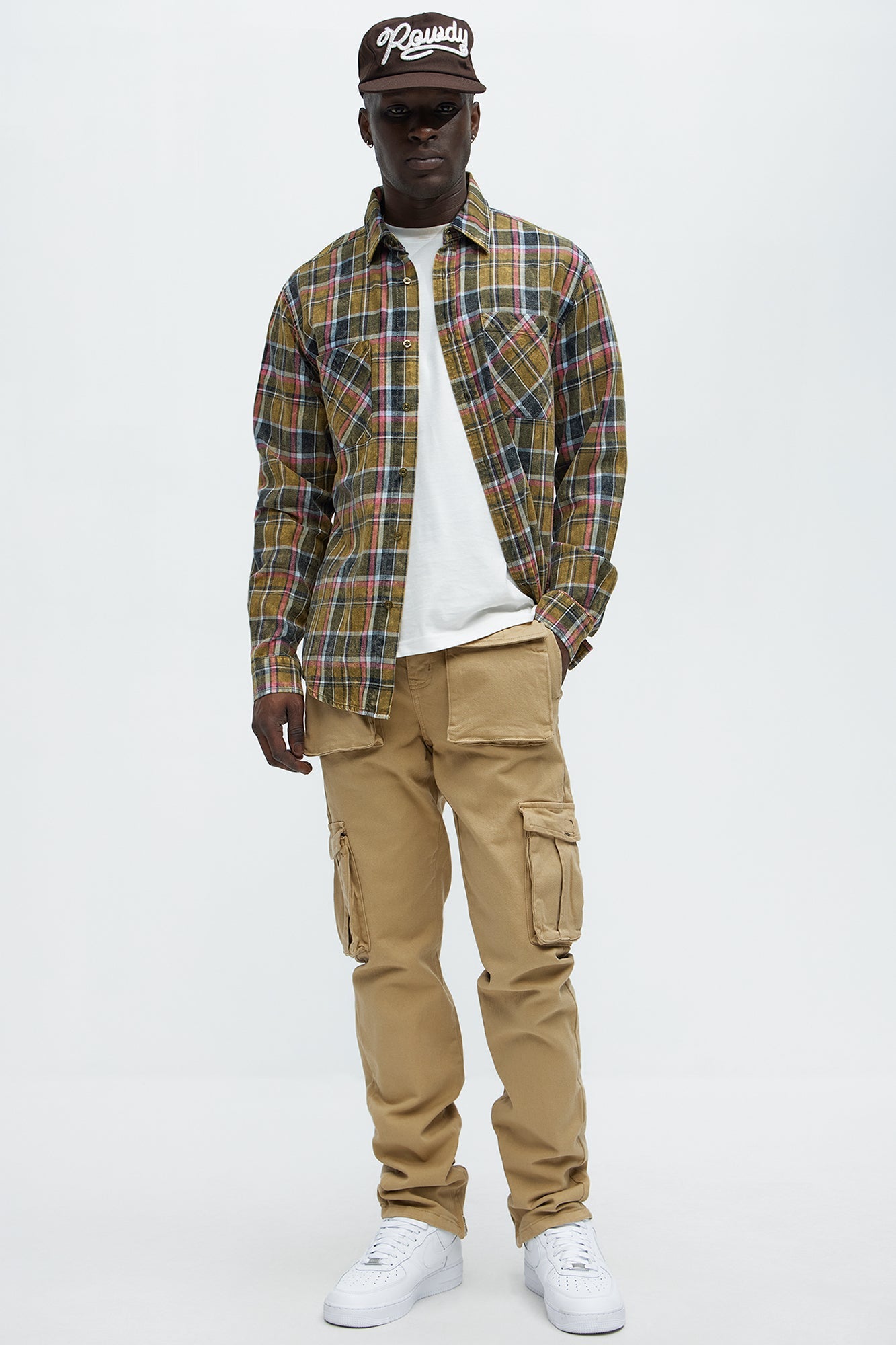 Hunter Slim Cargo Pants - Khaki