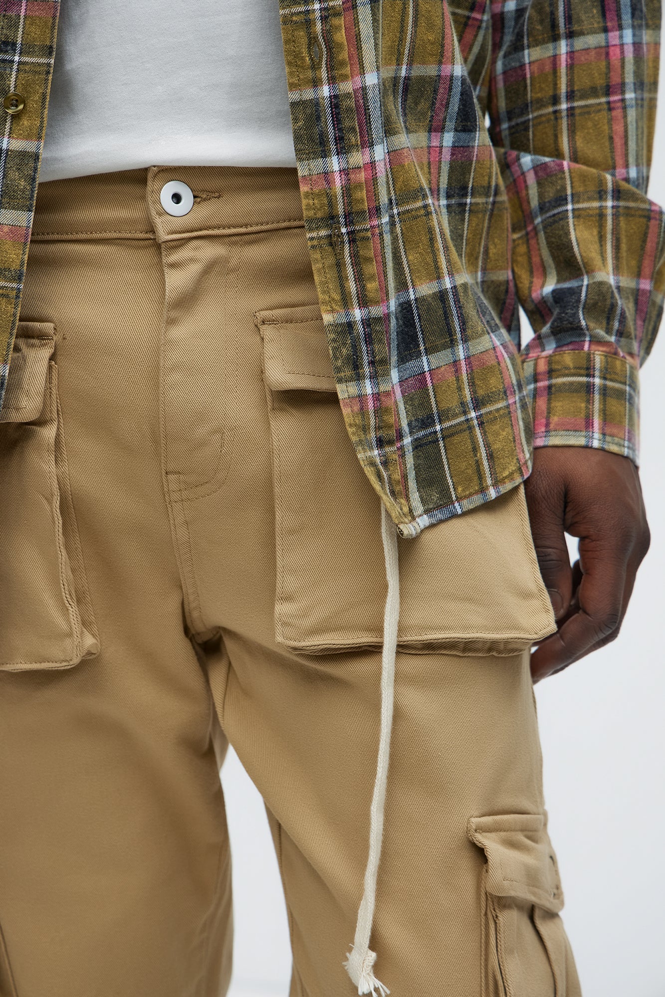 Hunter Slim Cargo Pants - Khaki