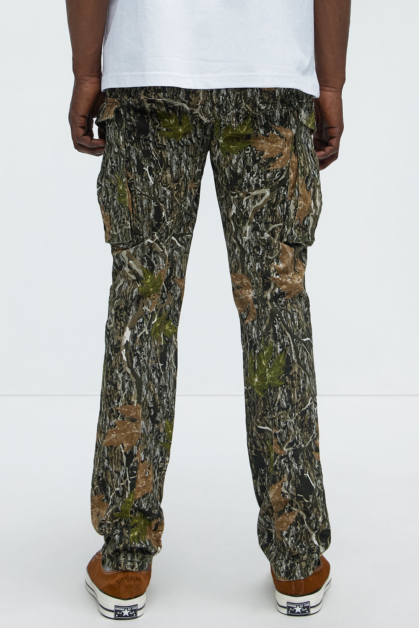 Summer Games Slim Cargo Pants - Green/combo