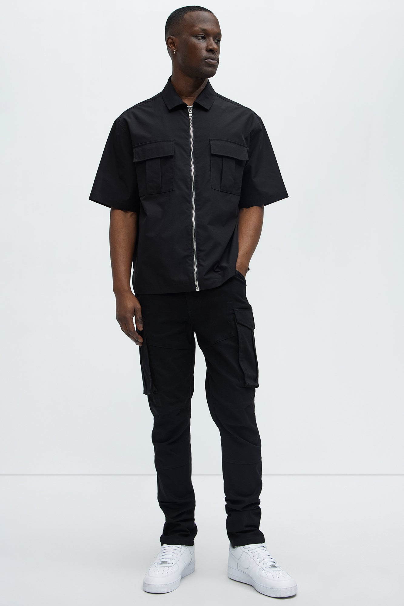 Summer Games Slim Cargo Pants - Black