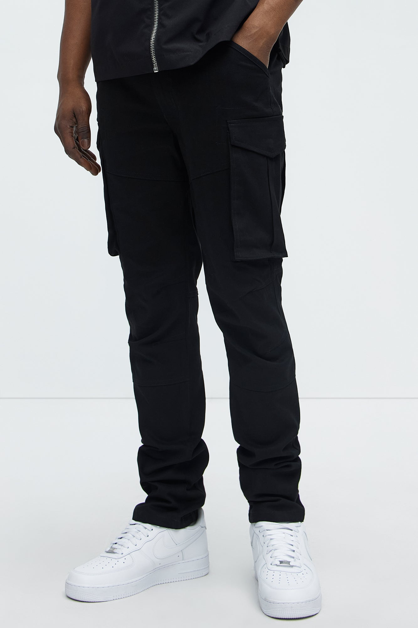 Summer Games Slim Cargo Pants - Black