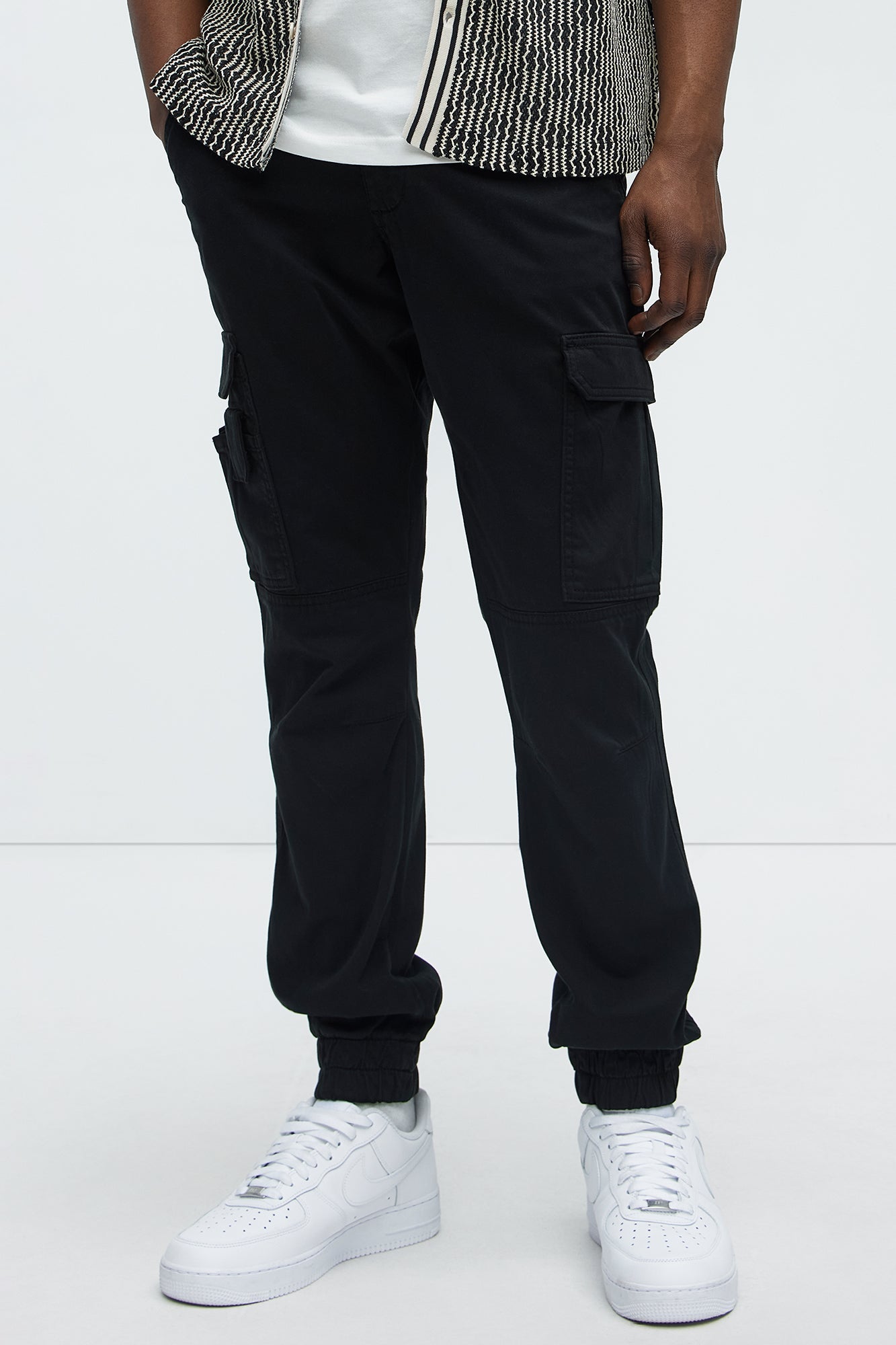 Slim Kryptonite Cargo Jogger - Black