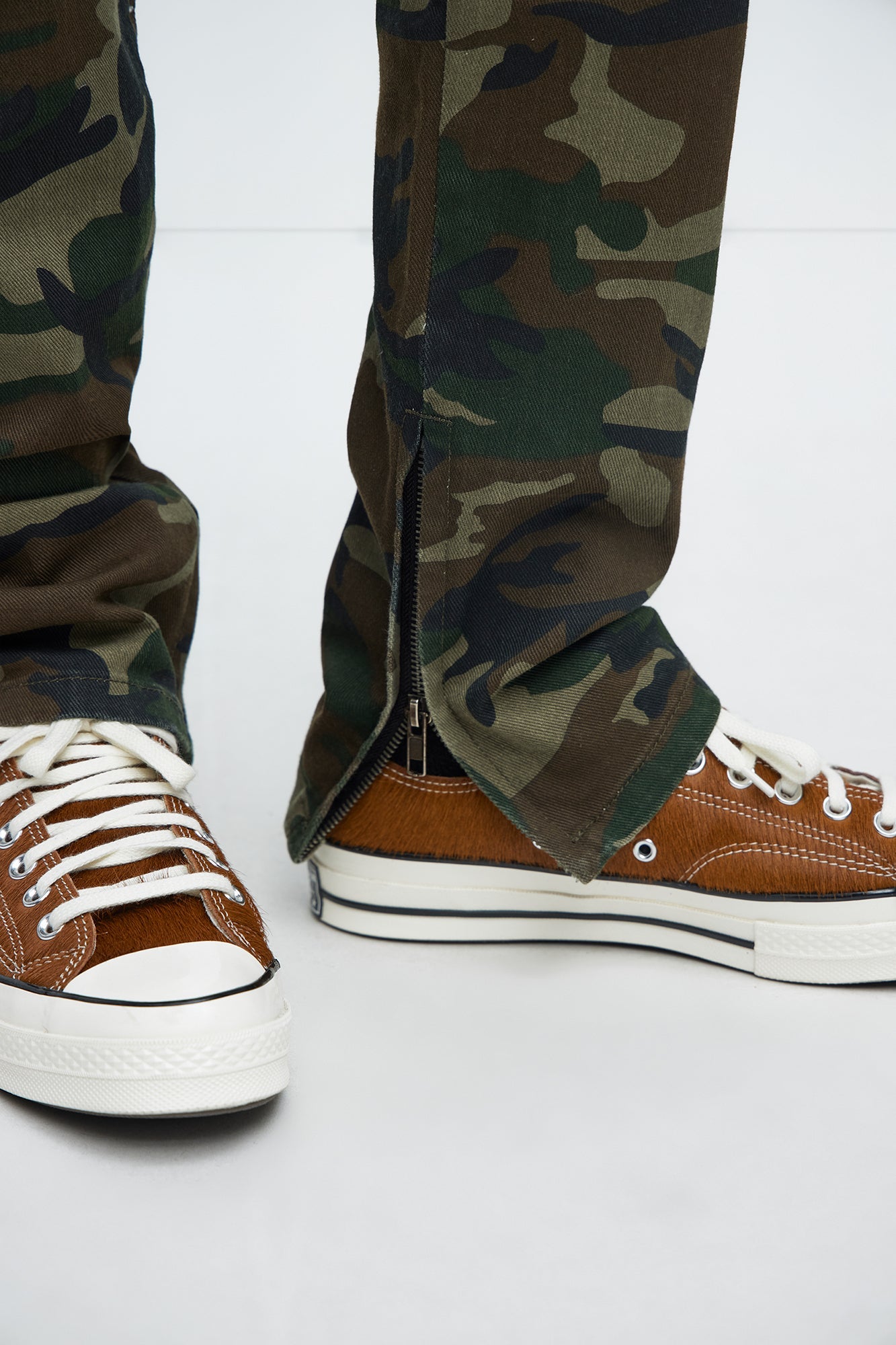 Hunter Slim Cargo Pants - Camouflage
