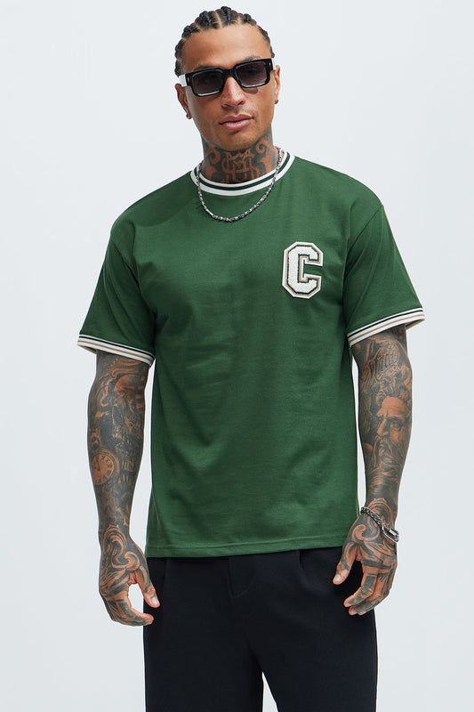 I'm The Captain Now Short Sleeve Tee - Green