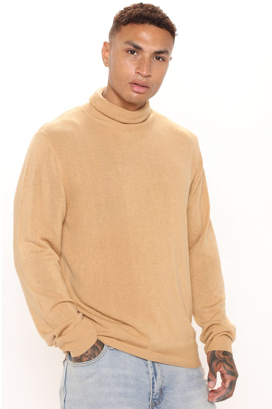 DeAngelo Turtleneck Sweater - Camel