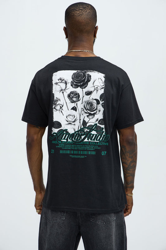 Amour Studio Short Sleeve Tee - Black