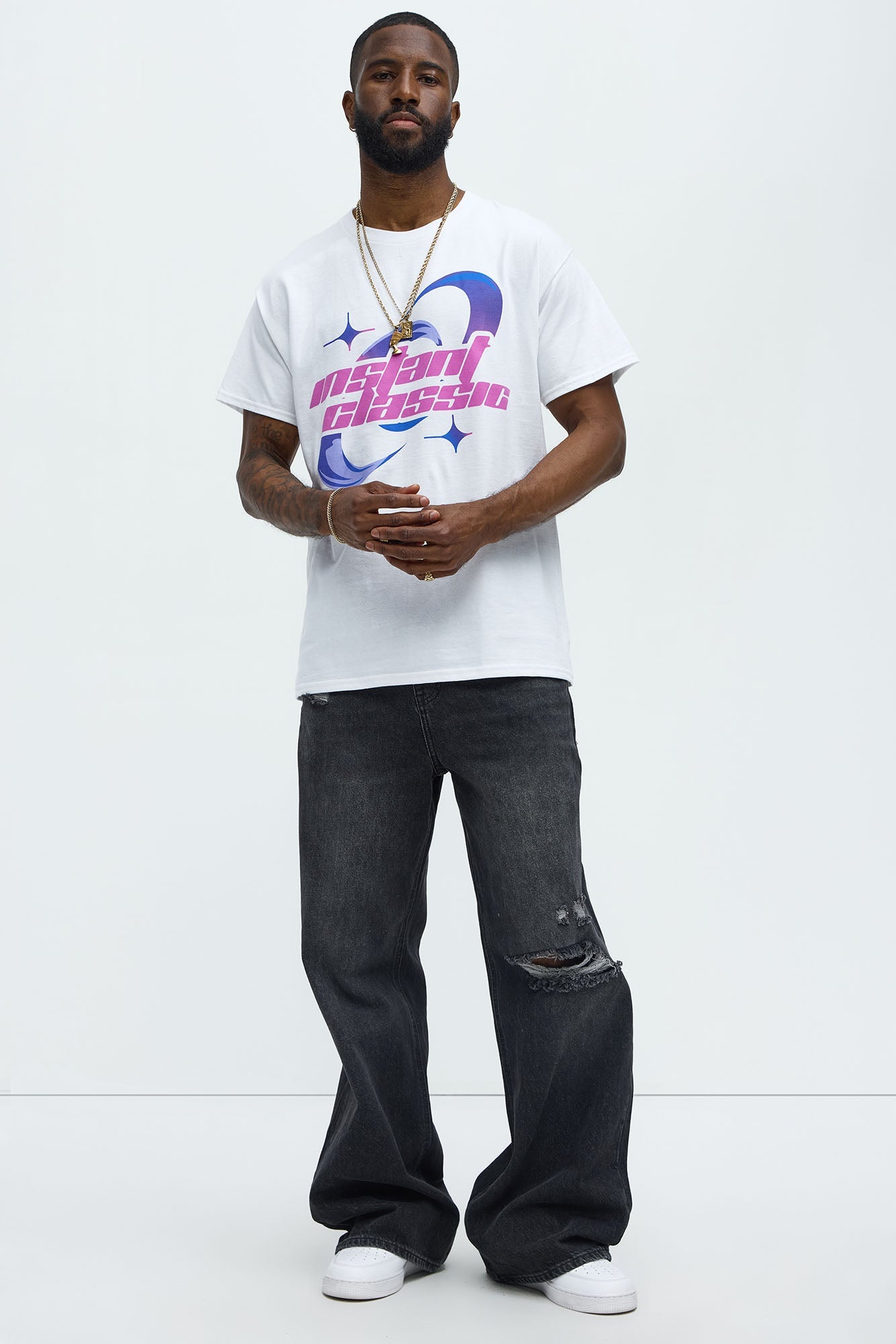 Instant Classic Short Sleeve Tee - White