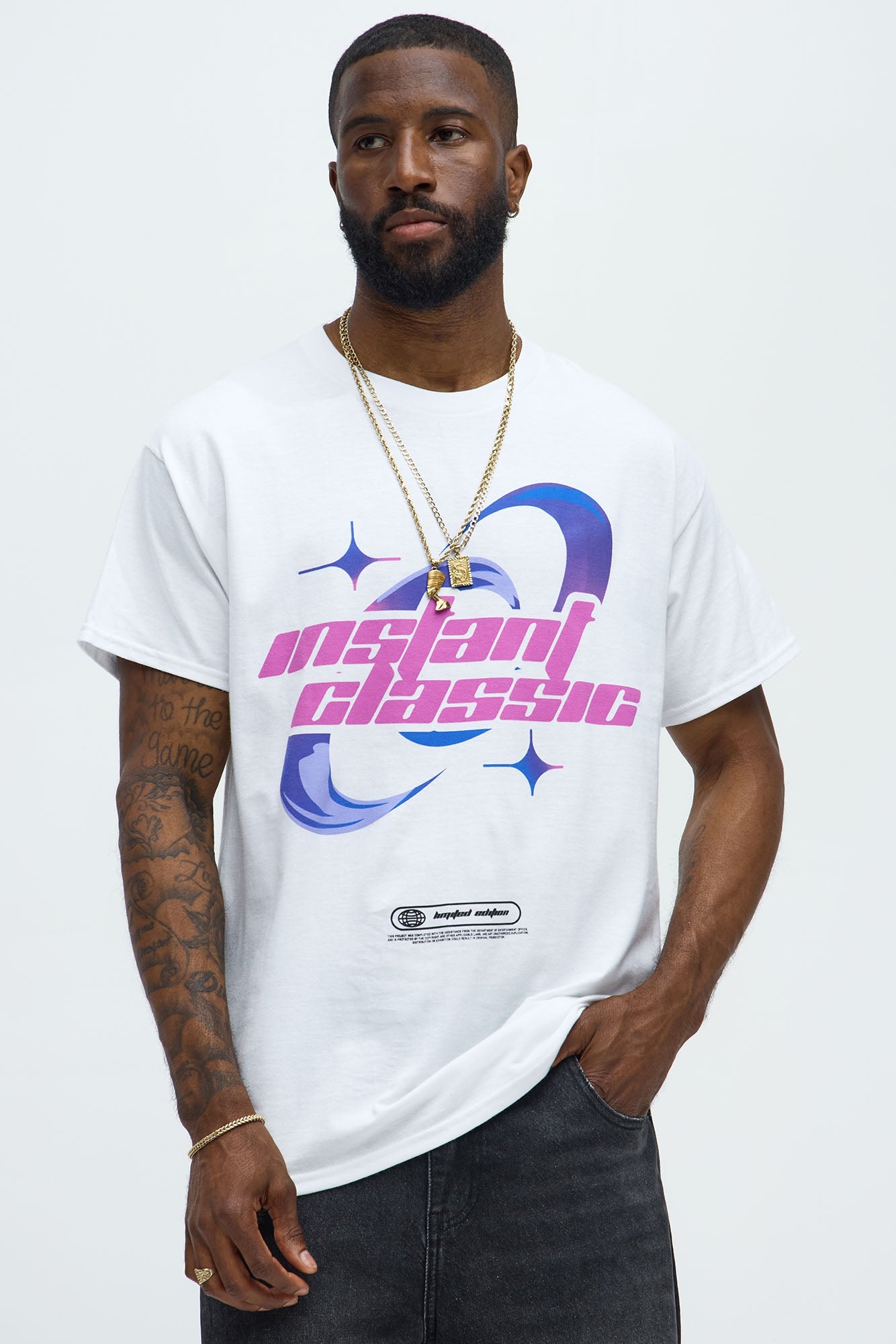 Instant Classic Short Sleeve Tee - White