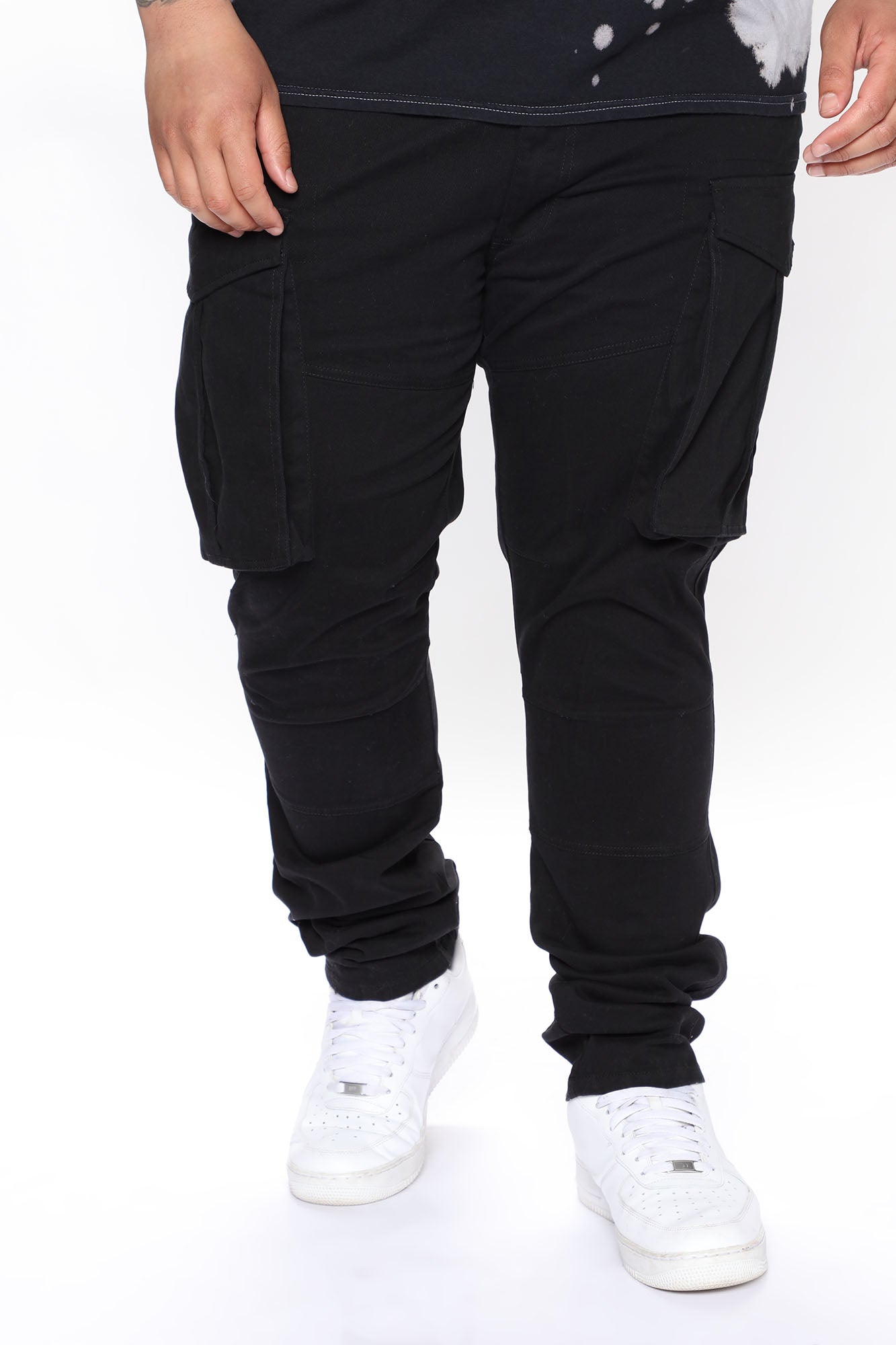 Summer Games Slim Cargo Pants - Black