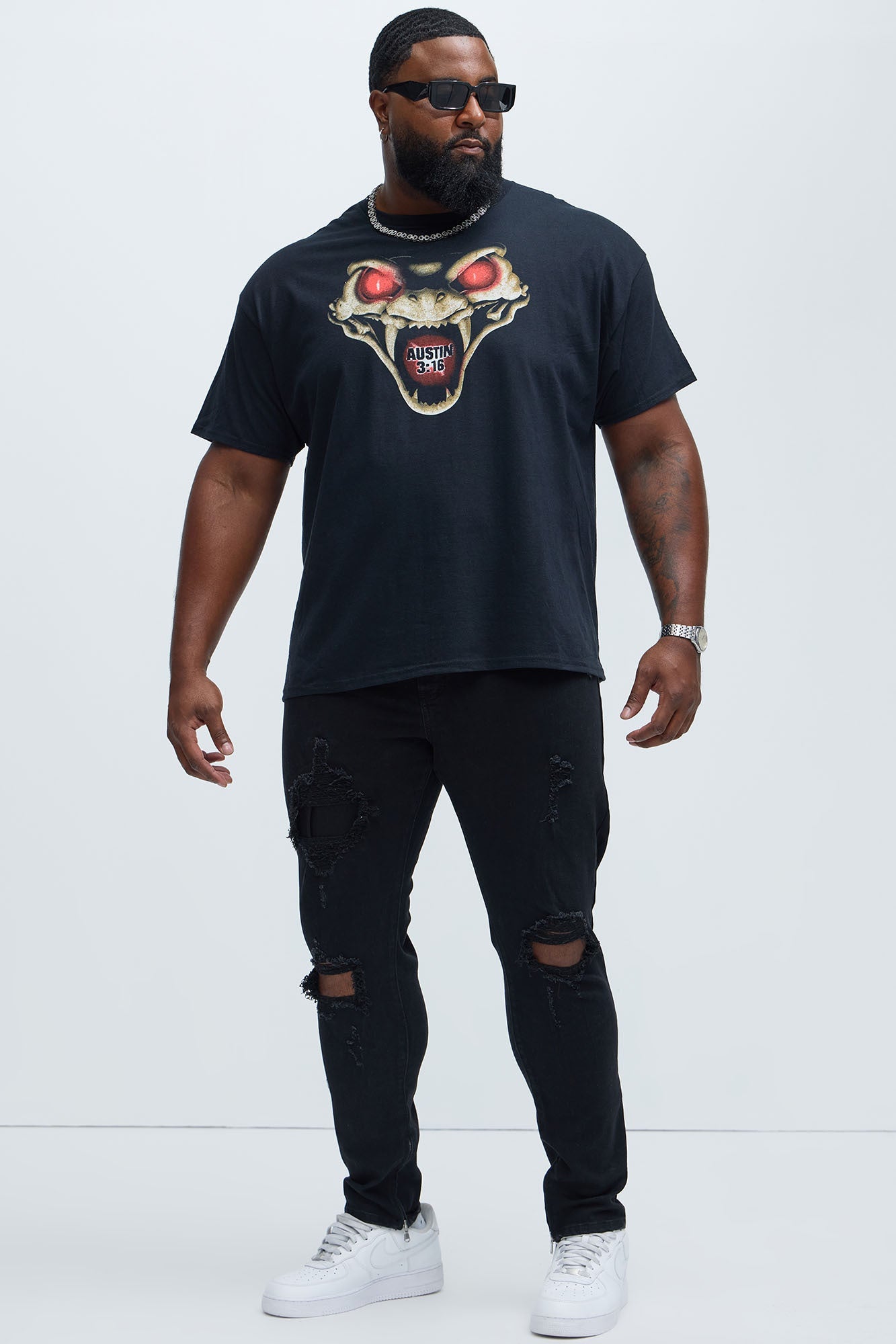 Point Of View Skinny Jeans - Black