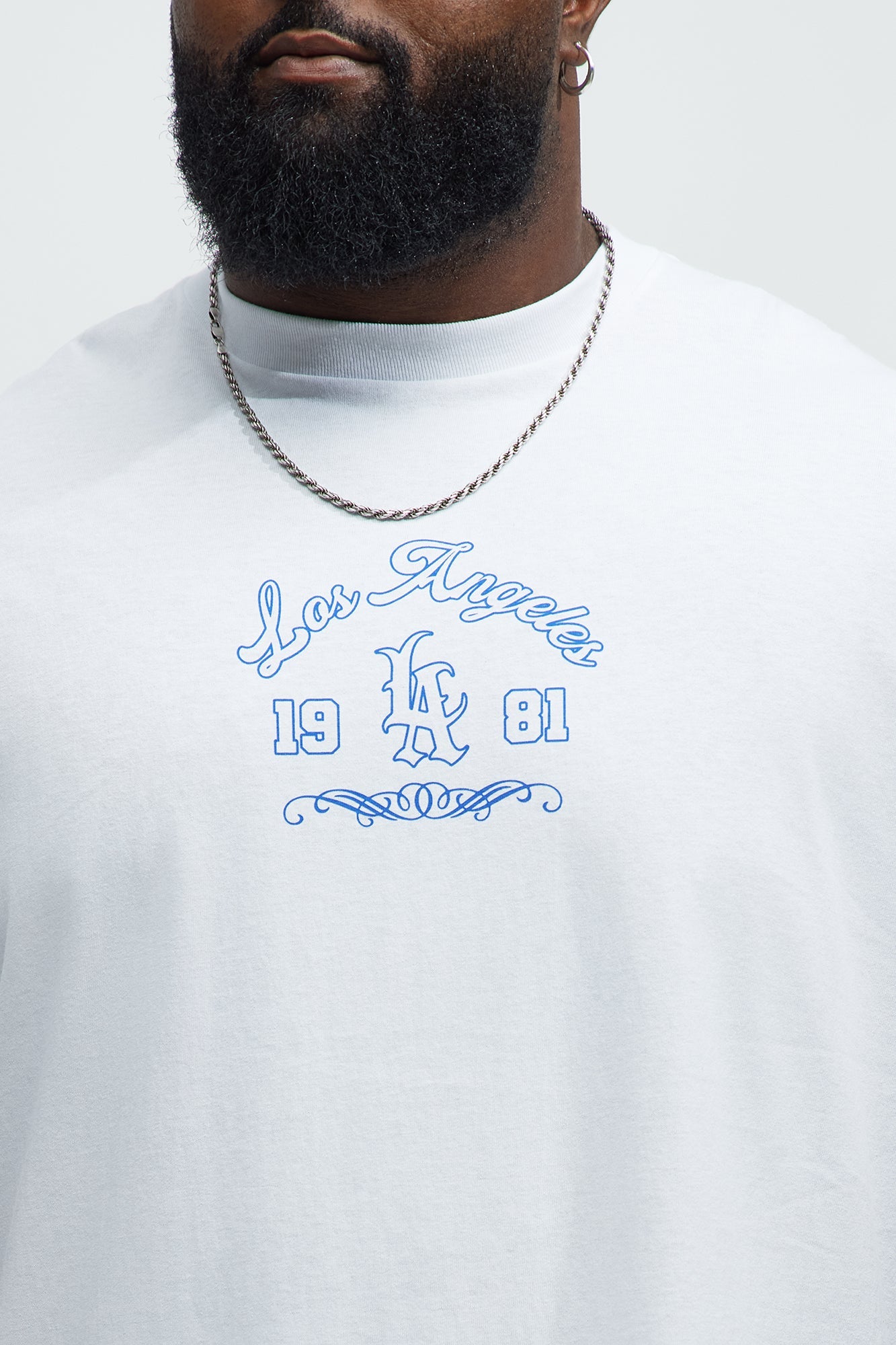 Los Angeles 1981 Short Sleeve Tee - White