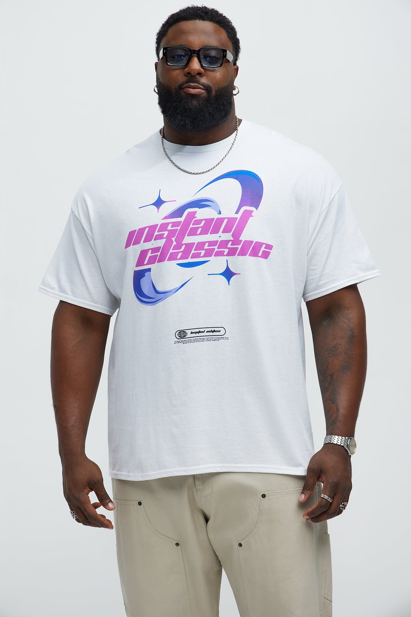 Instant Classic Short Sleeve Tee - White