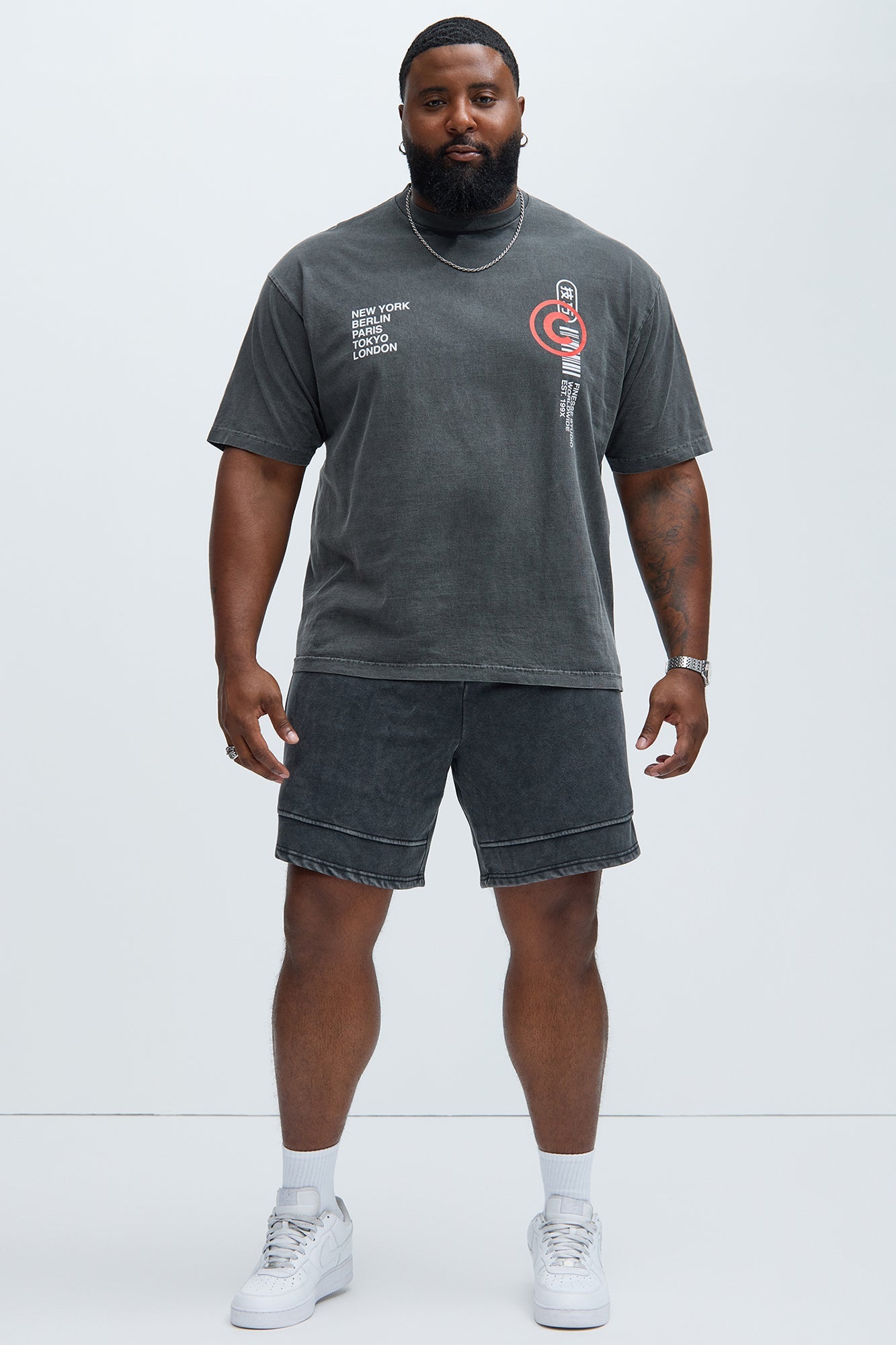 Finesse Studio Short Sleeve Tee - Black