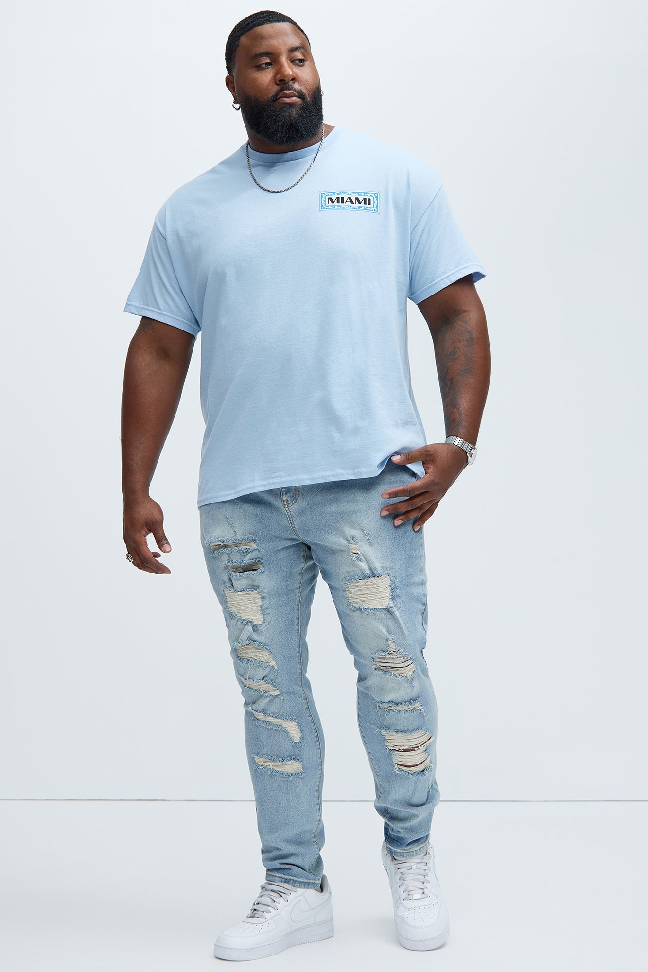 Ain't Got Nothing To Lose Skinny Jeans - Light Wash