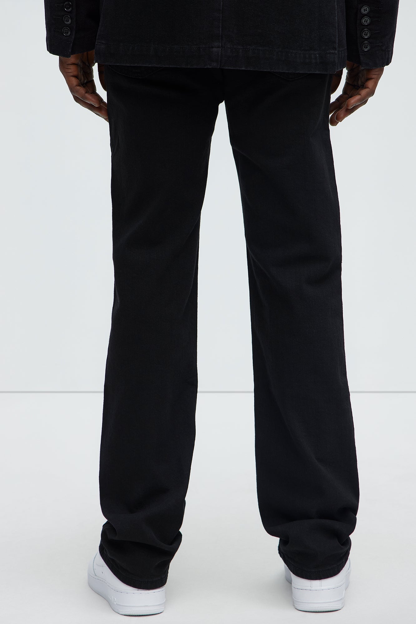 Mike Straight Taper Jeans - Black