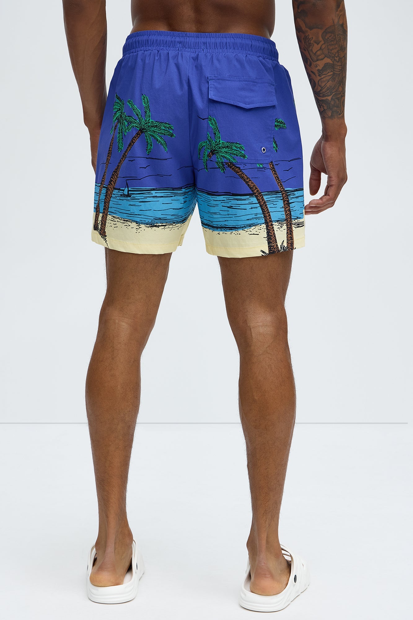 Jamaican Shore Swim Trunk - Blue