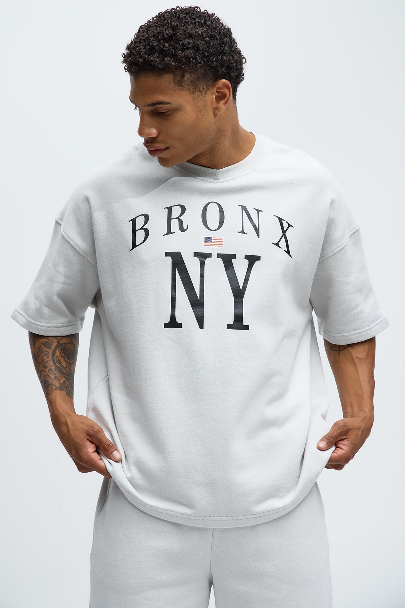 Bronx Tee - Grey