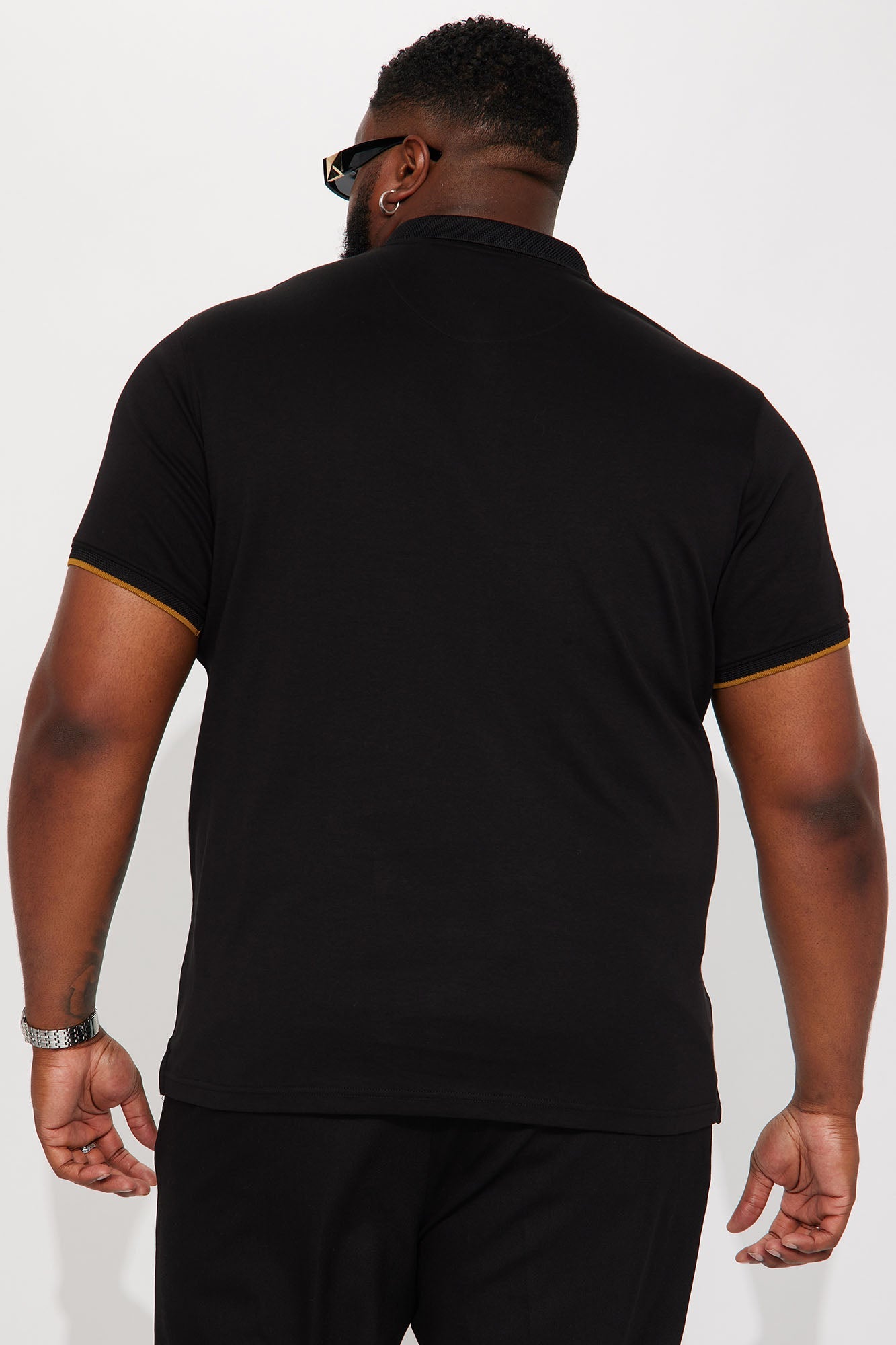 Pharaoh Bustdown Polo - Black
