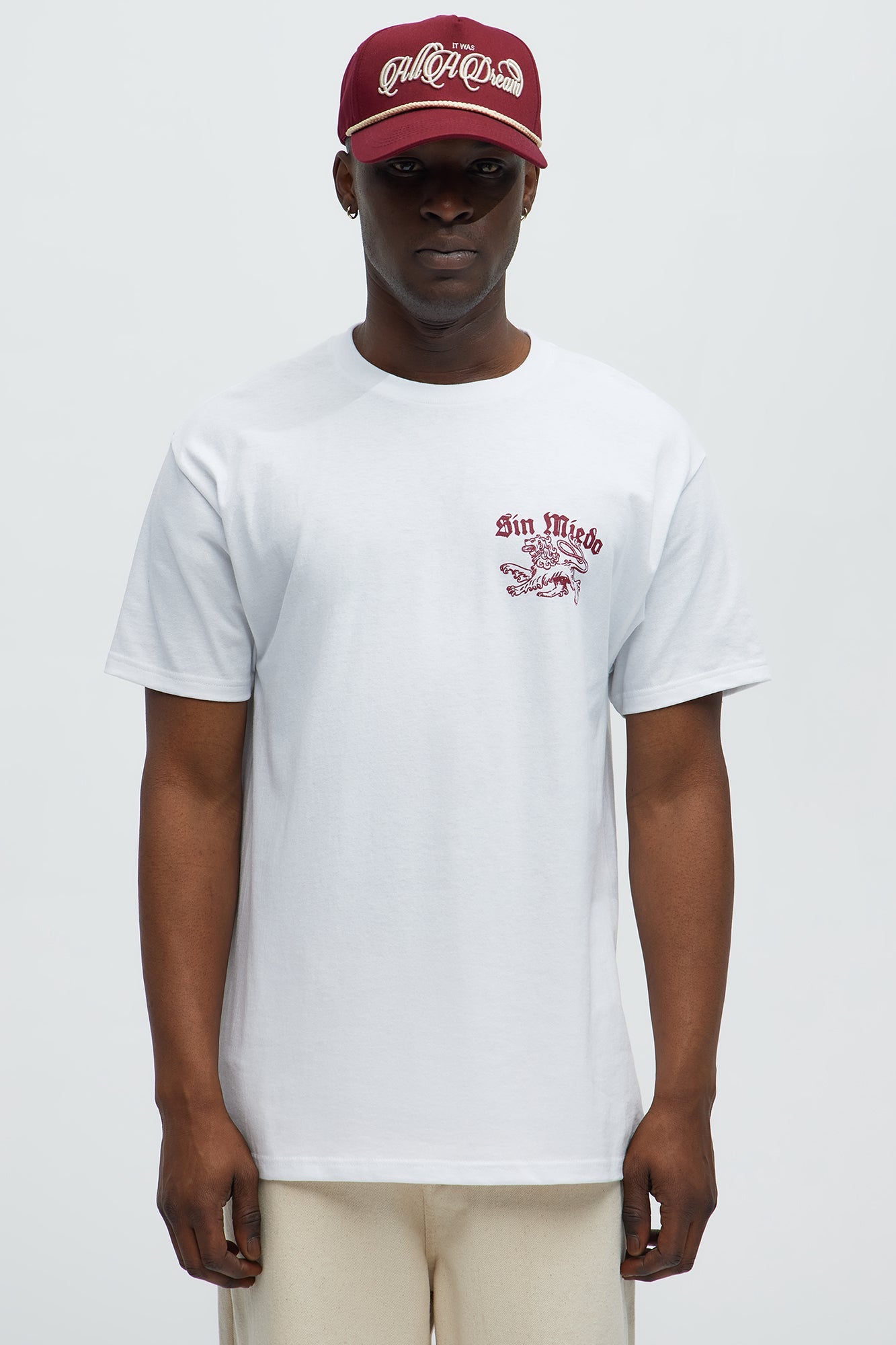 Sin Miedo Short Sleeve Tee - White
