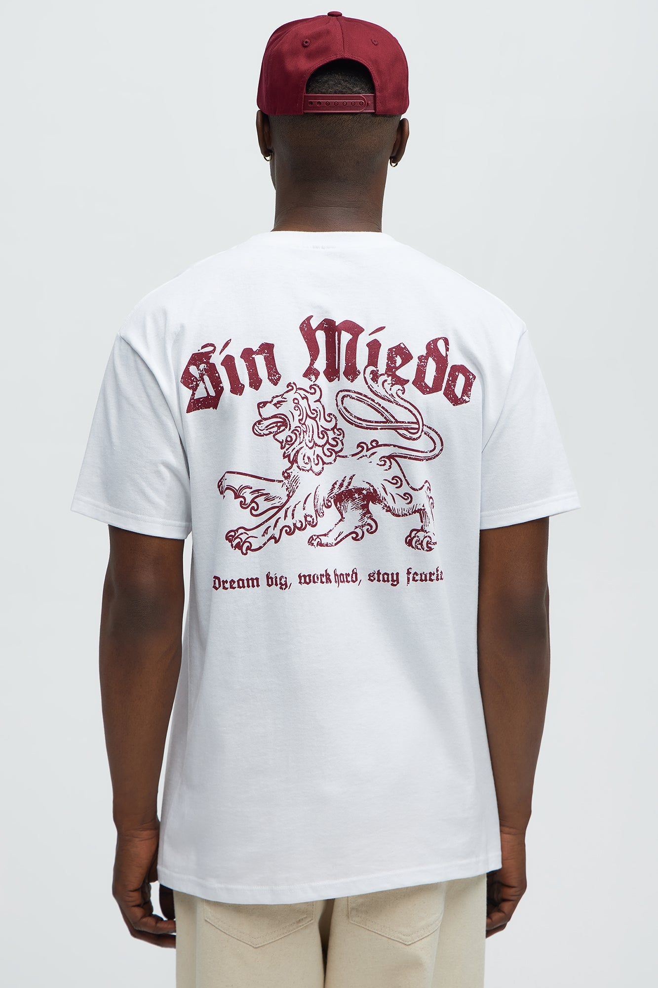 Sin Miedo Short Sleeve Tee - White