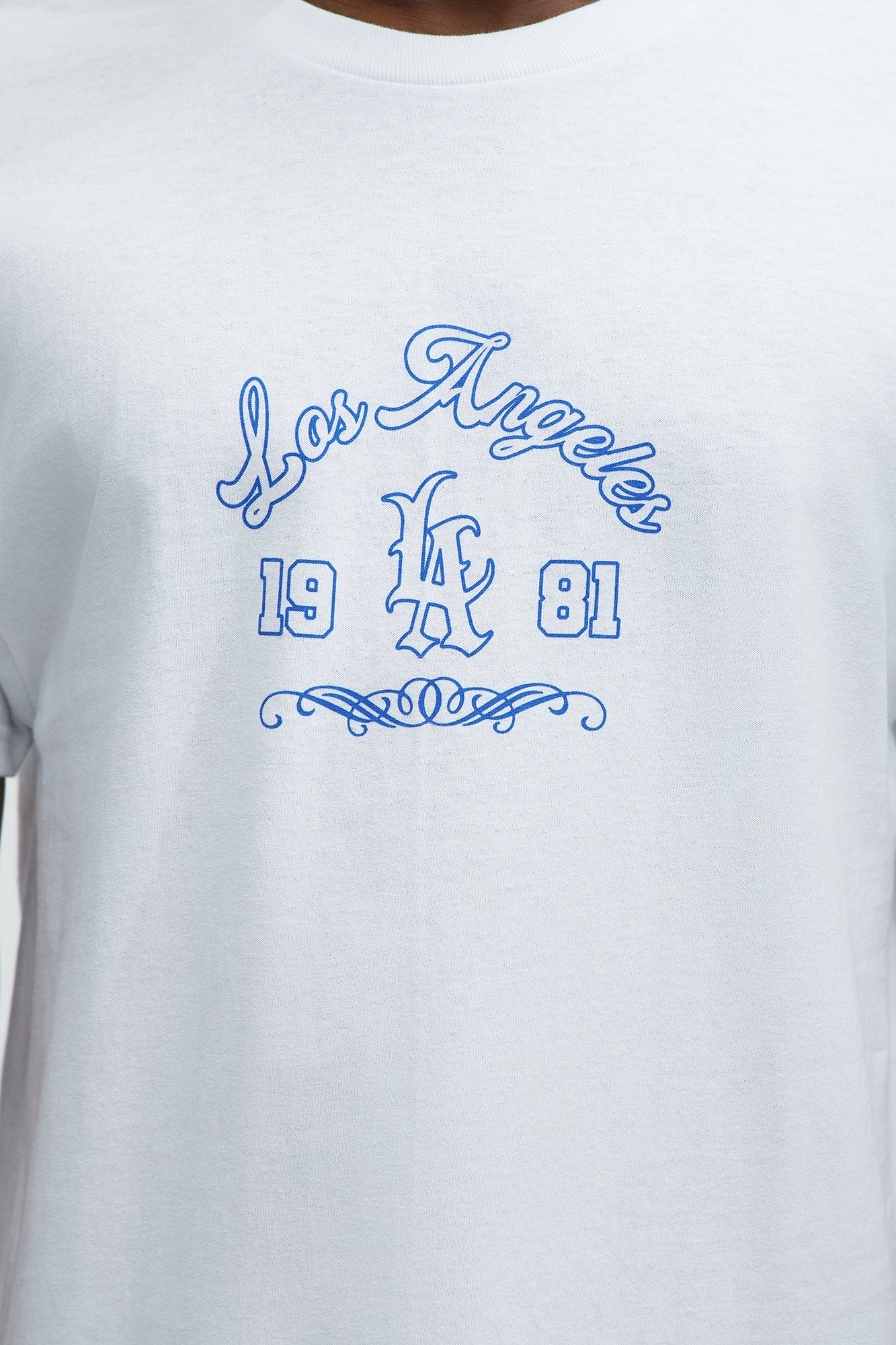 Los Angeles 1981 Short Sleeve Tee - White