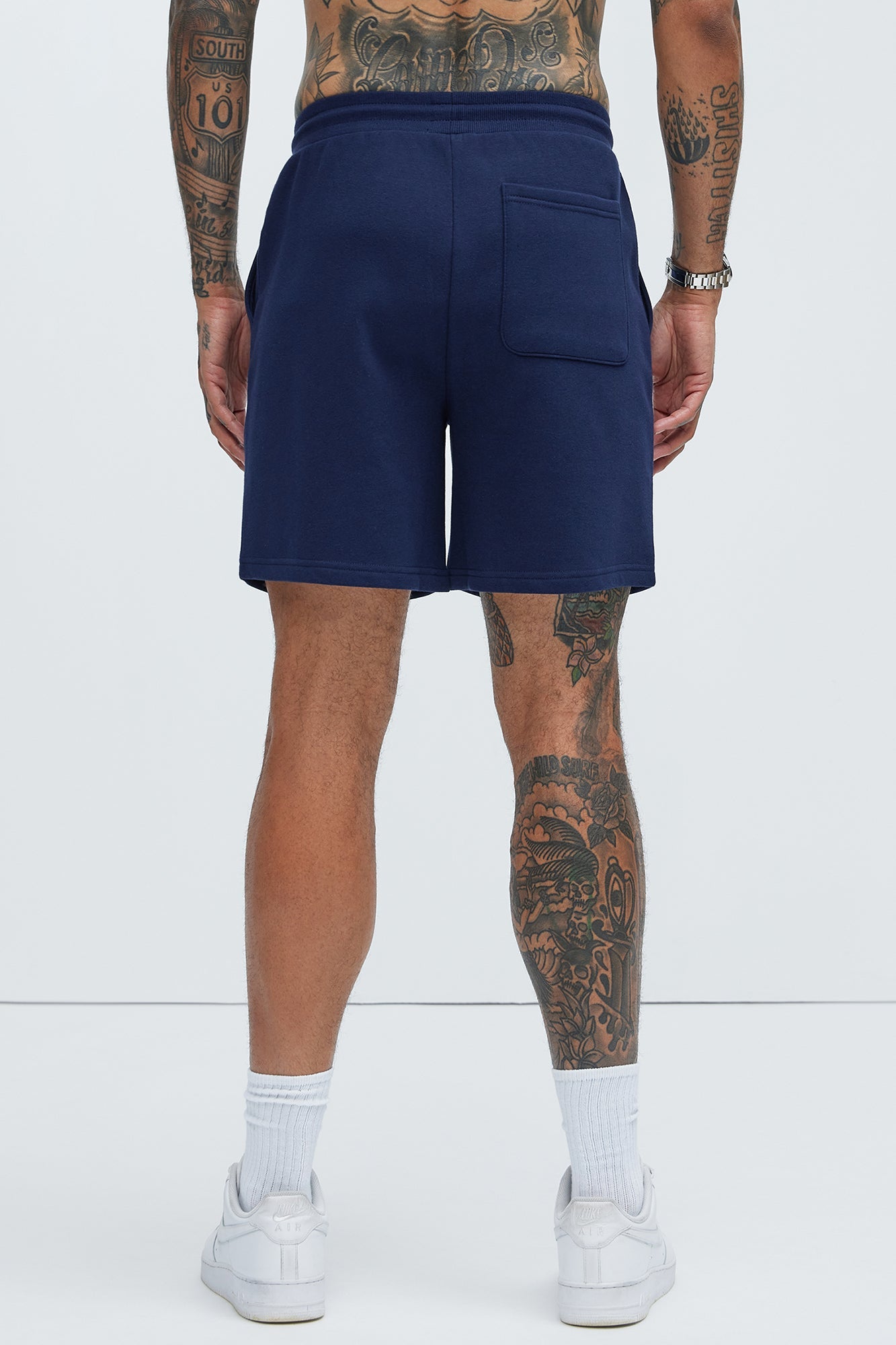 Tyson Sweatshort - Navy