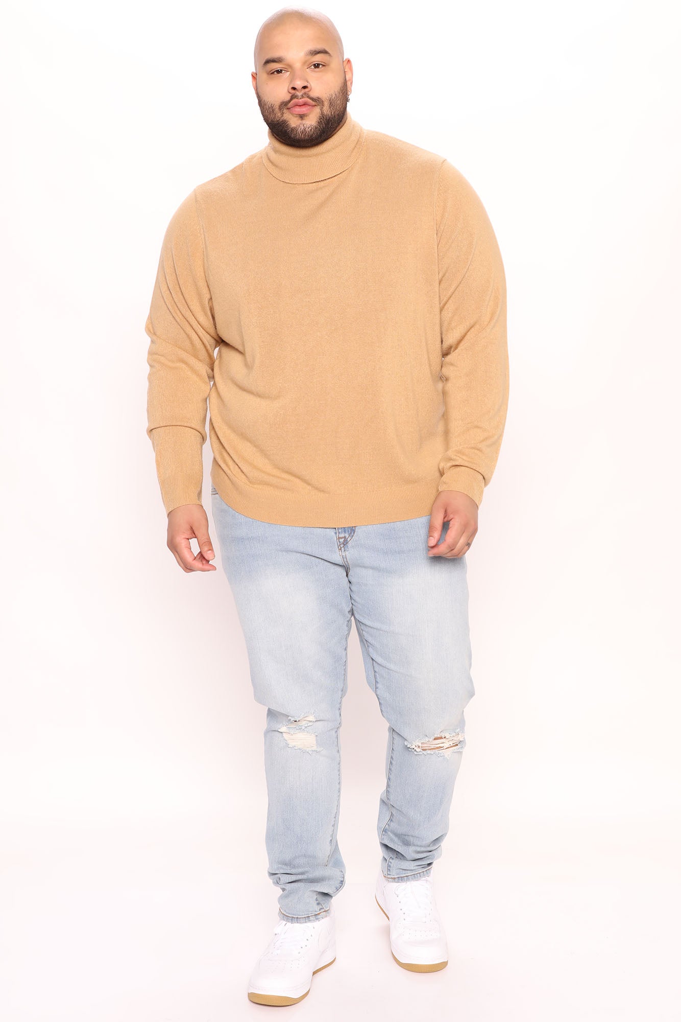 DeAngelo Turtleneck Sweater - Camel
