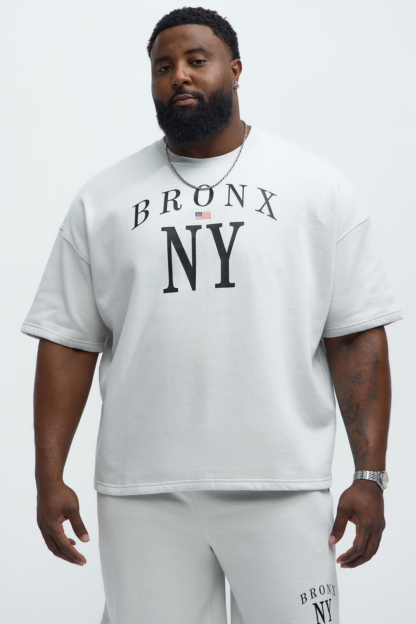 Bronx Tee - Grey