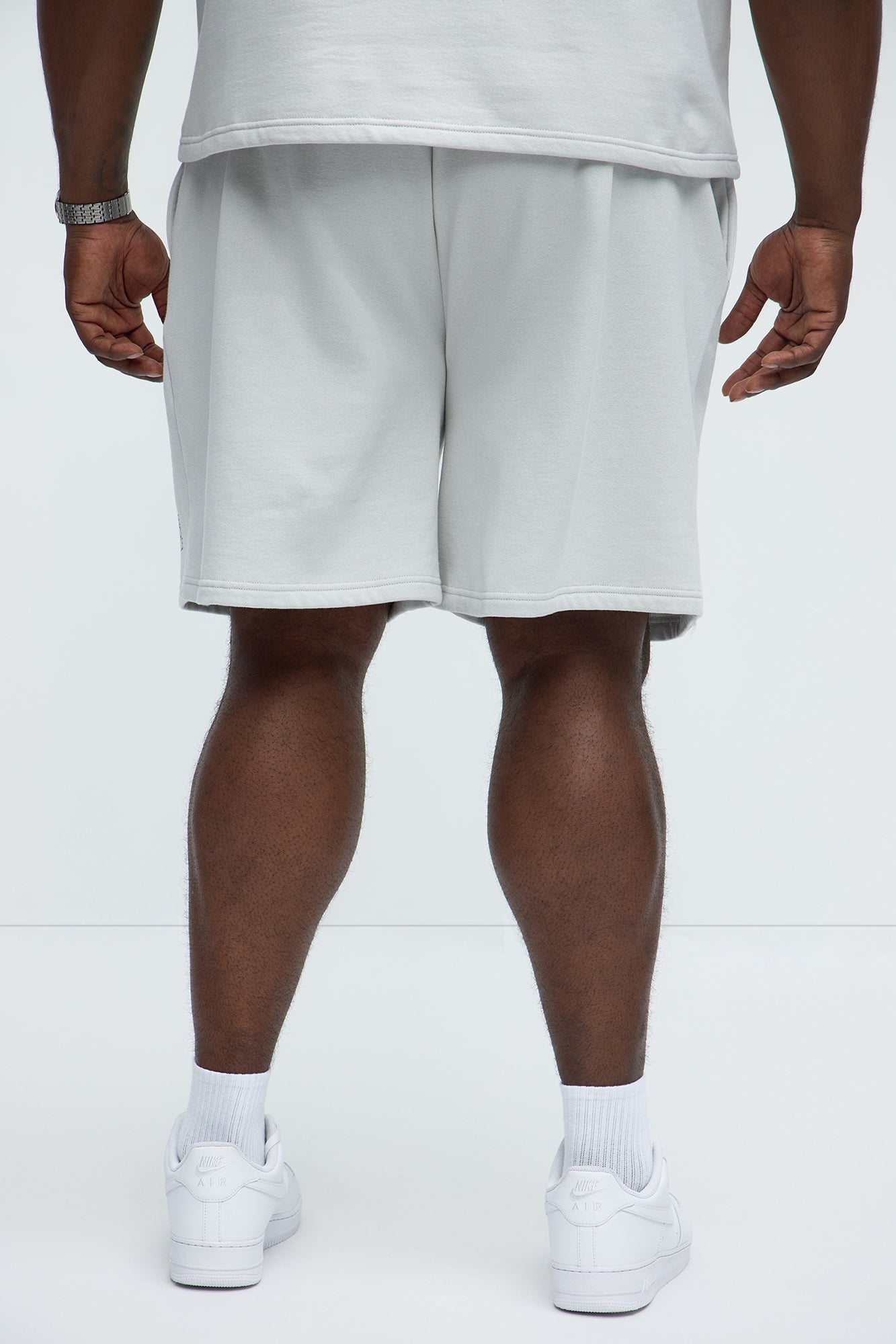 The Future Is In Your Hands Sweatshorts - Grey