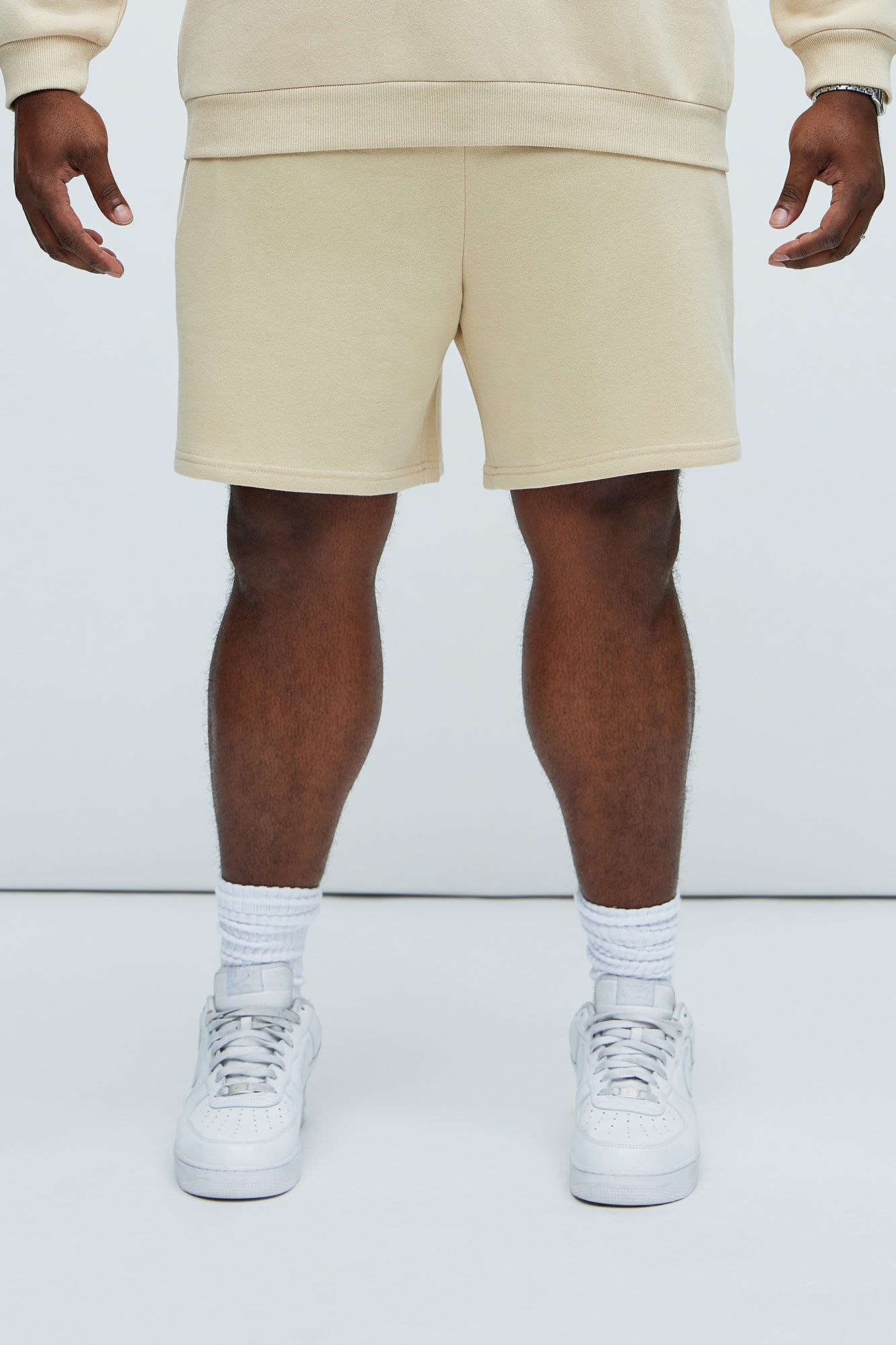 Tyson Sweatshort - Tan